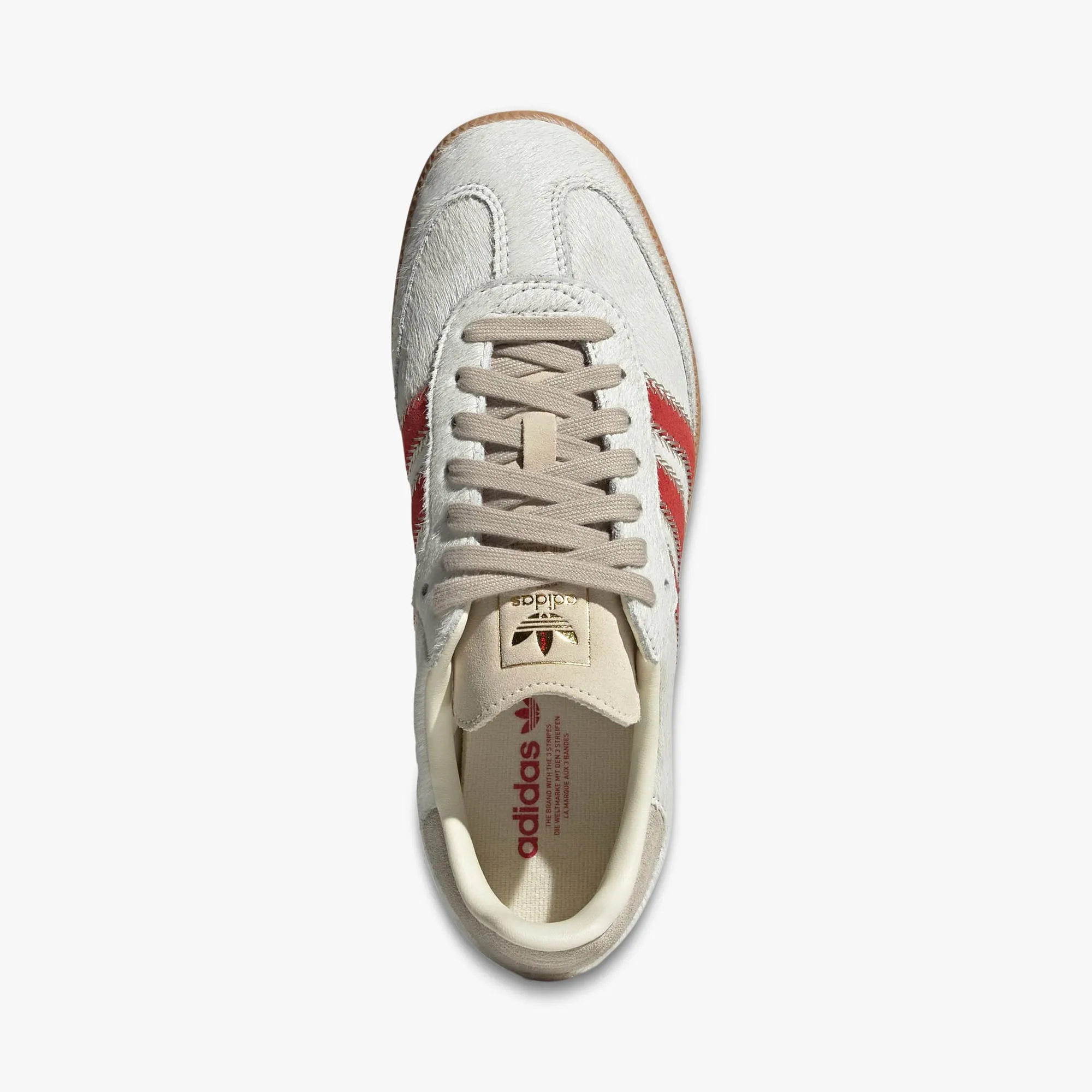 adidas Originals Women's Samba OG Wonder Beige / Cream White - Better Scarlet sold by Livestock product image thumbnail 4