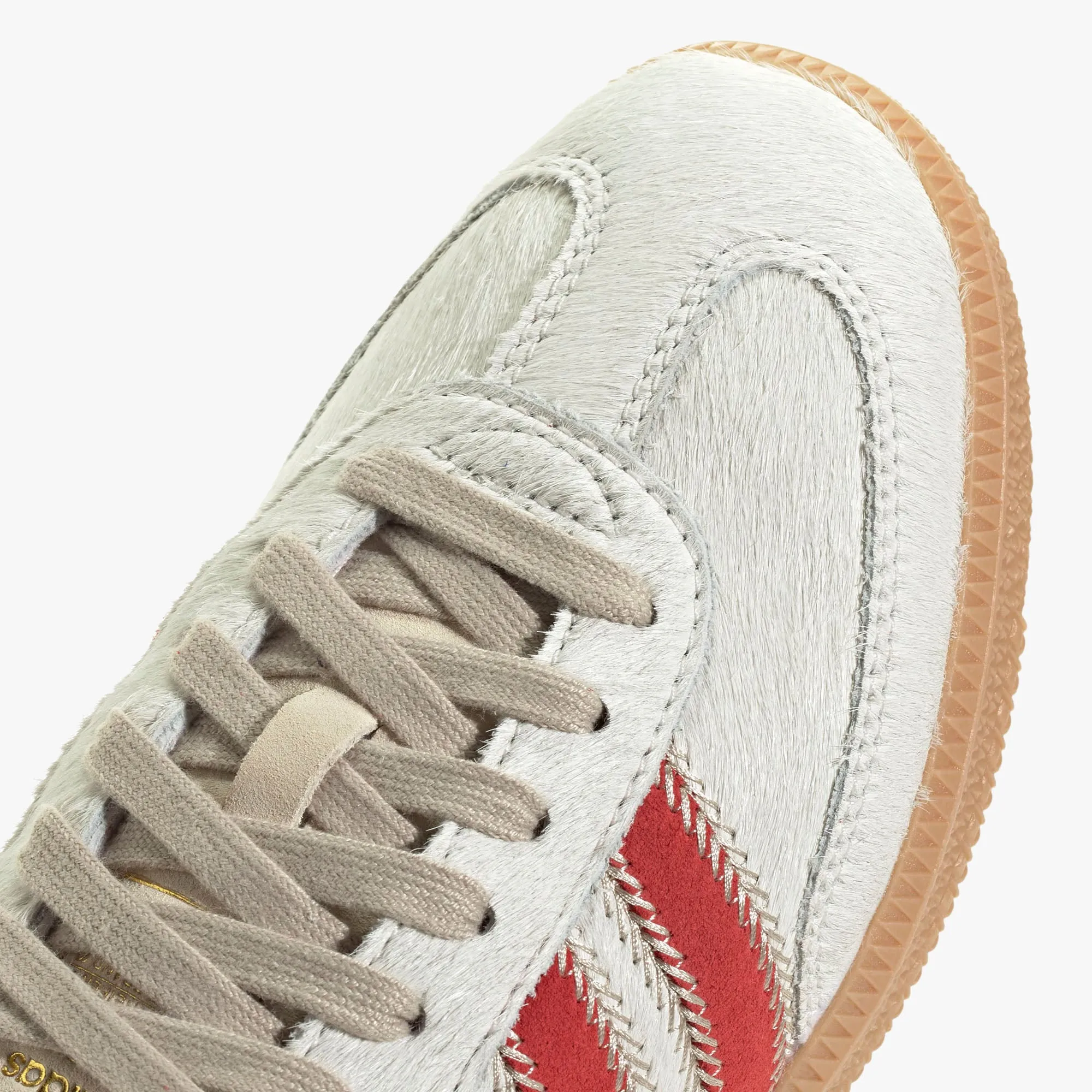 adidas Originals Women's Samba OG Wonder Beige / Cream White - Better Scarlet sold by Livestock product image thumbnail 5