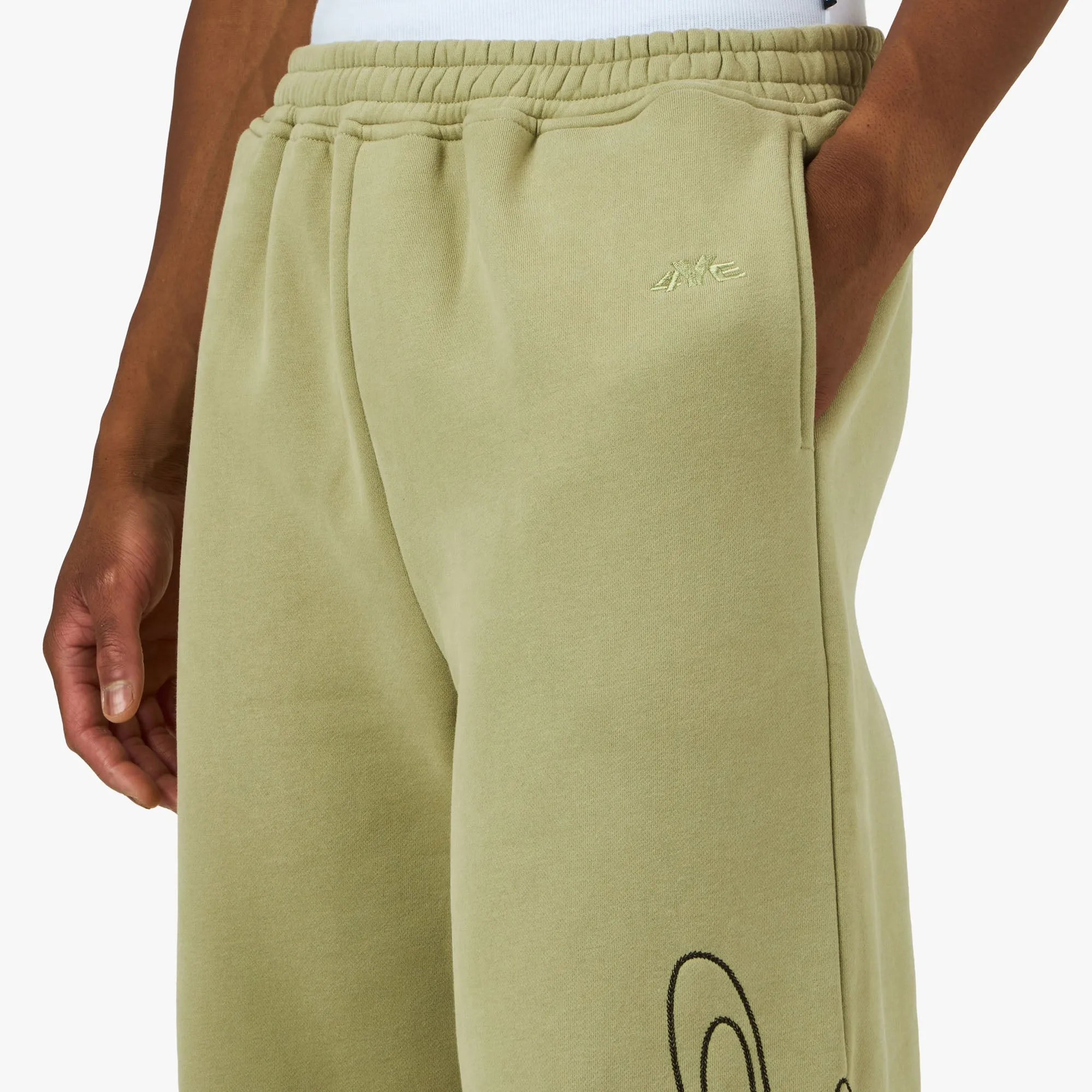 4YE Signature Wide Pant Sage / Black sold by Livestock product image thumbnail 4