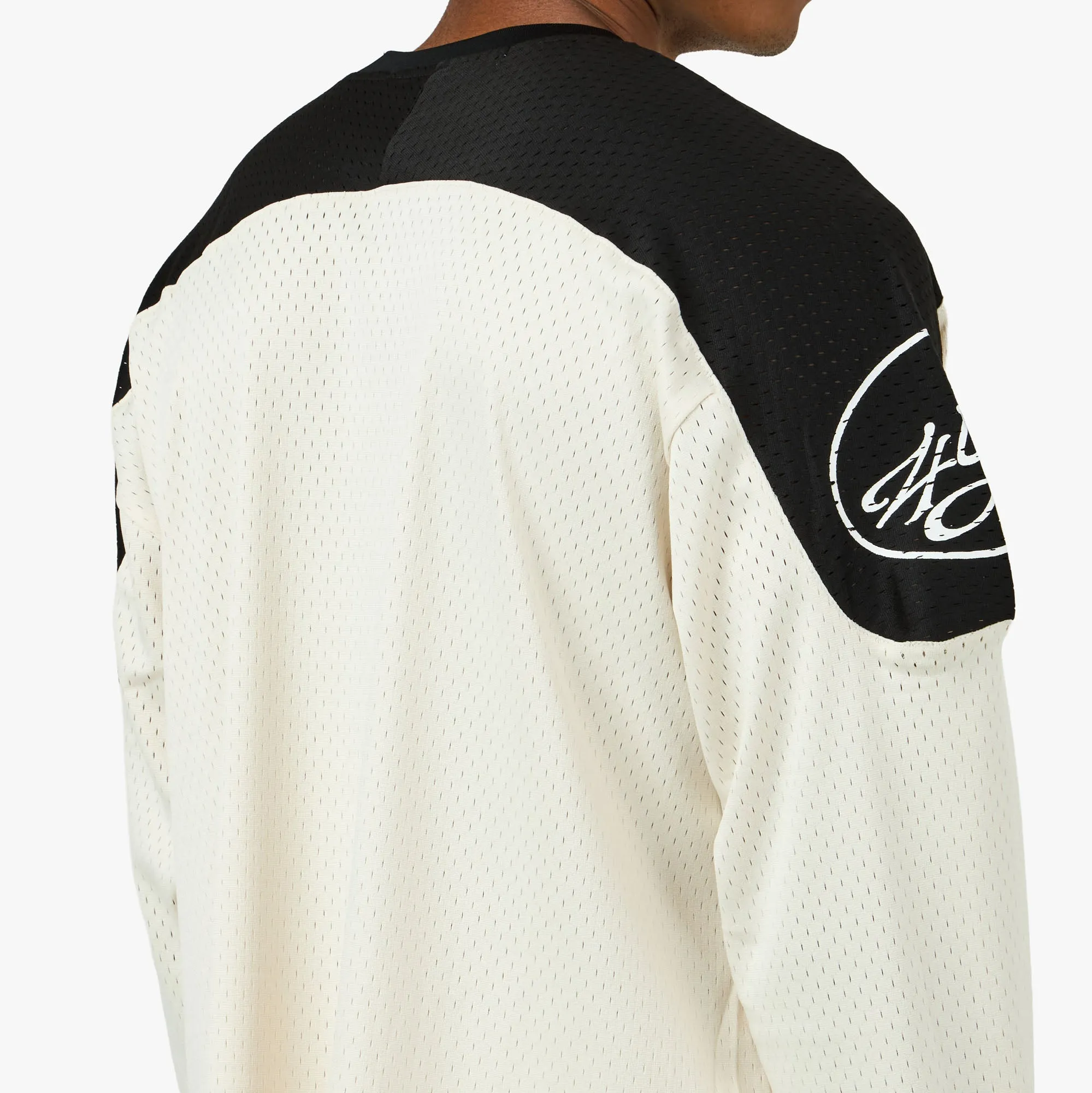 4YE Signature Mesh Jersey Ivory / Black sold by Livestock product image thumbnail 5
