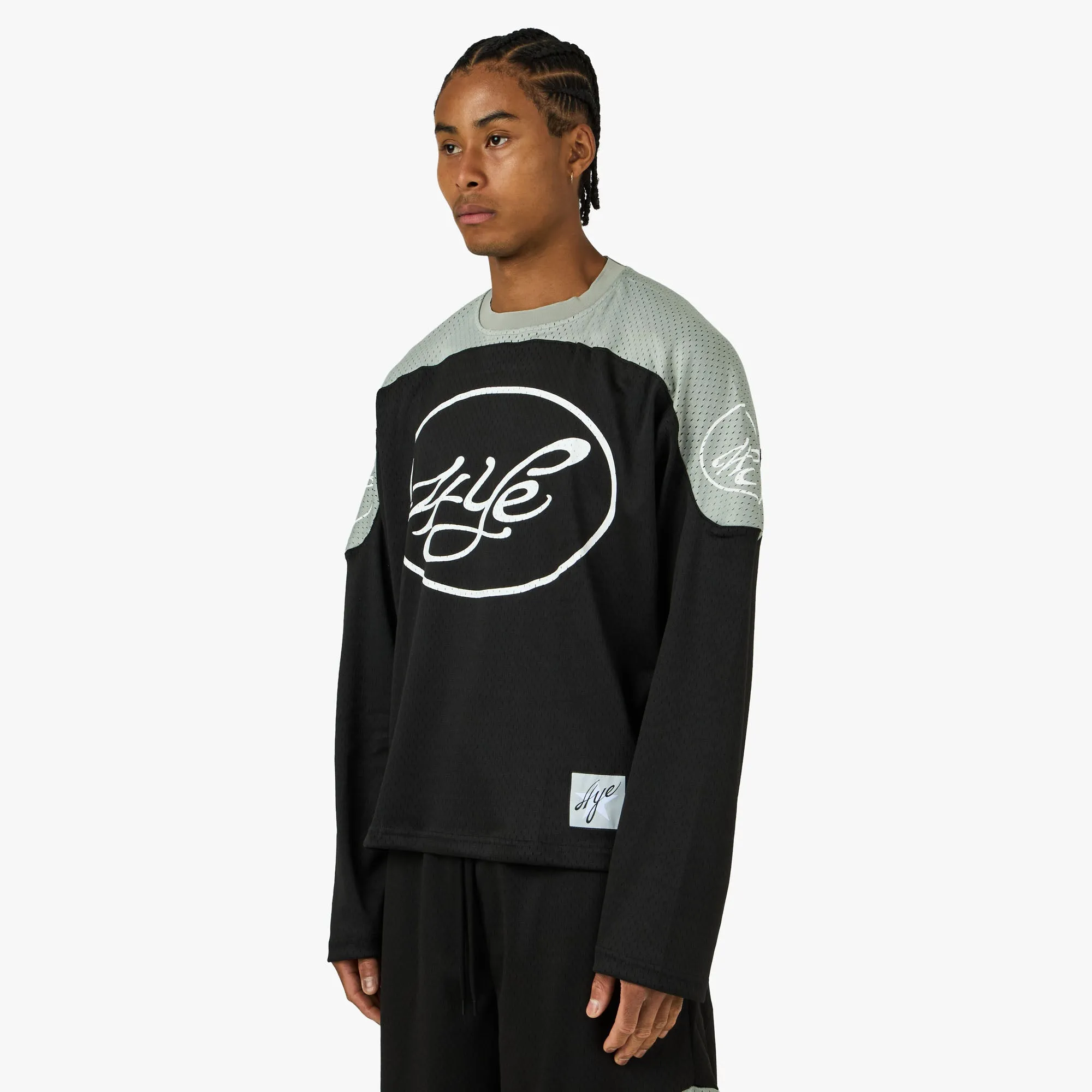4YE Signature Mesh Jersey Black / Grey sold by Livestock product image thumbnail 2