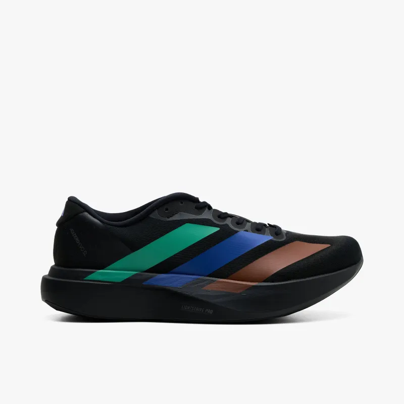 adidas x Pharrell Humanrace Adizero EVO SL Core Black / Semi Court Green - Semi Lucid Blue sold by Livestock