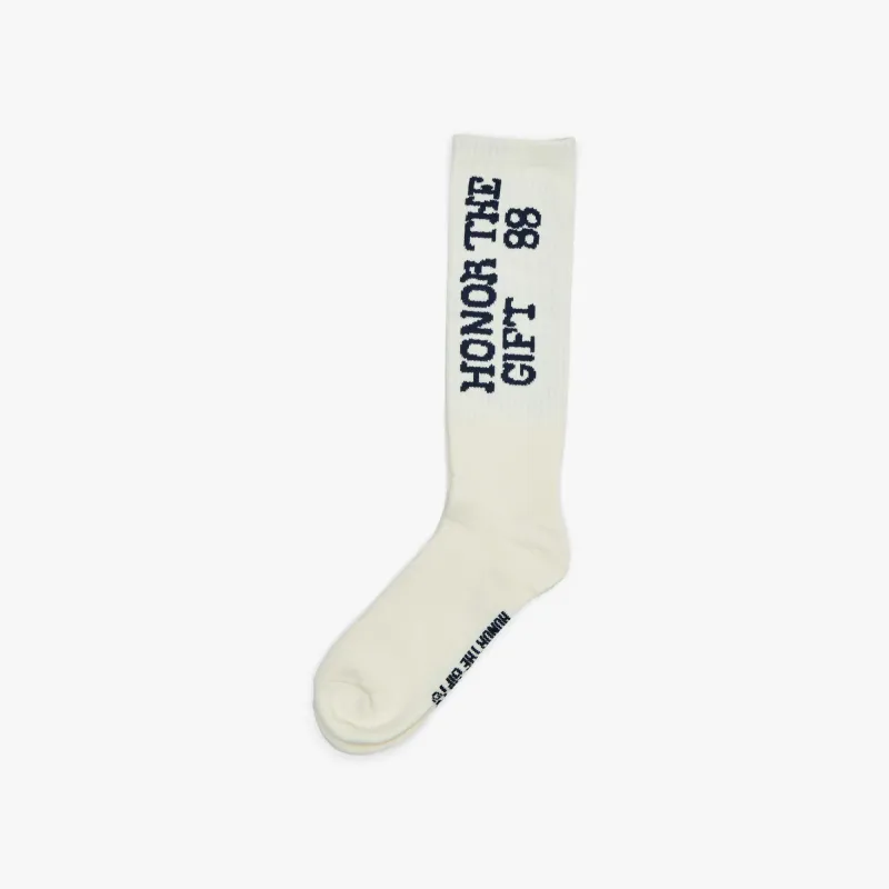 Honor The Gift For Sale Ribbed Sock Bone sold by Livestock