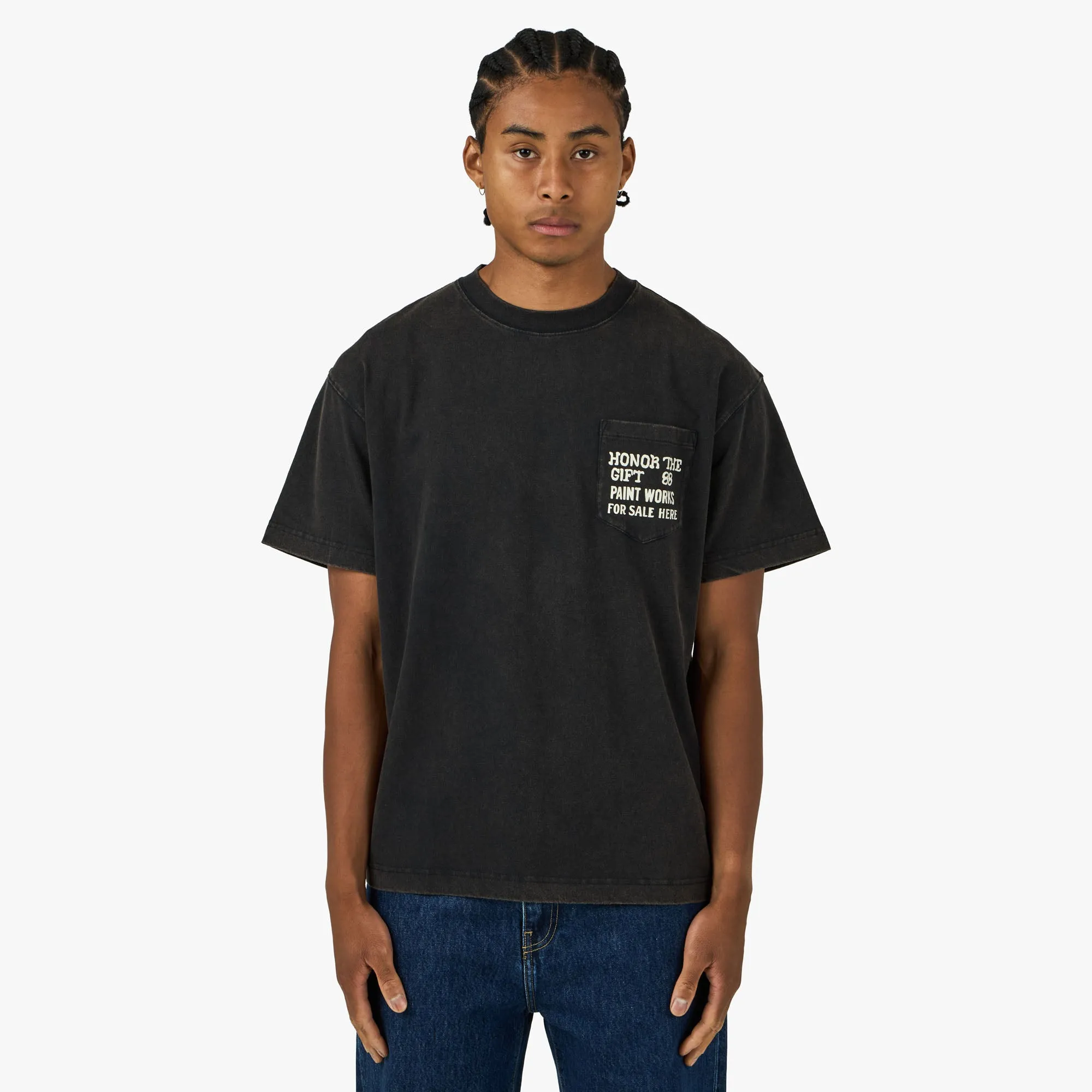 Honor The Gift Paint Works T-Shirt Black sold by Livestock