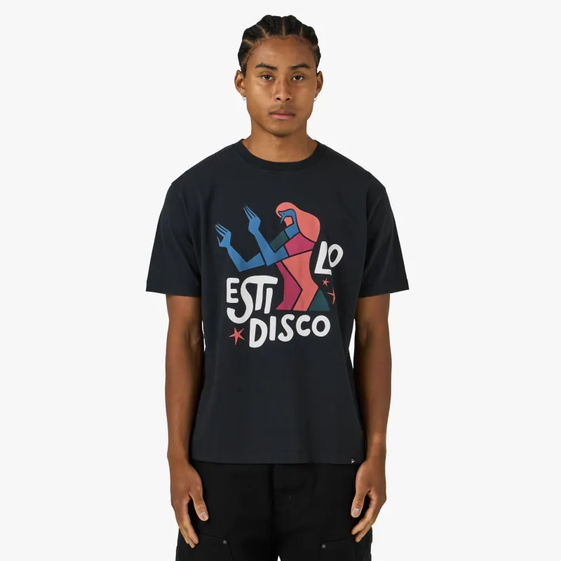 by Parra El Stilo Disco T-Shirt Black sold by Livestock