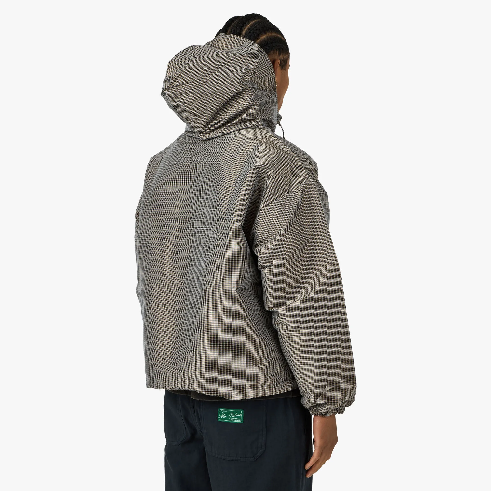 Umbro Checked Masked Anorak Beige / Black sold by Livestock product image thumbnail 3