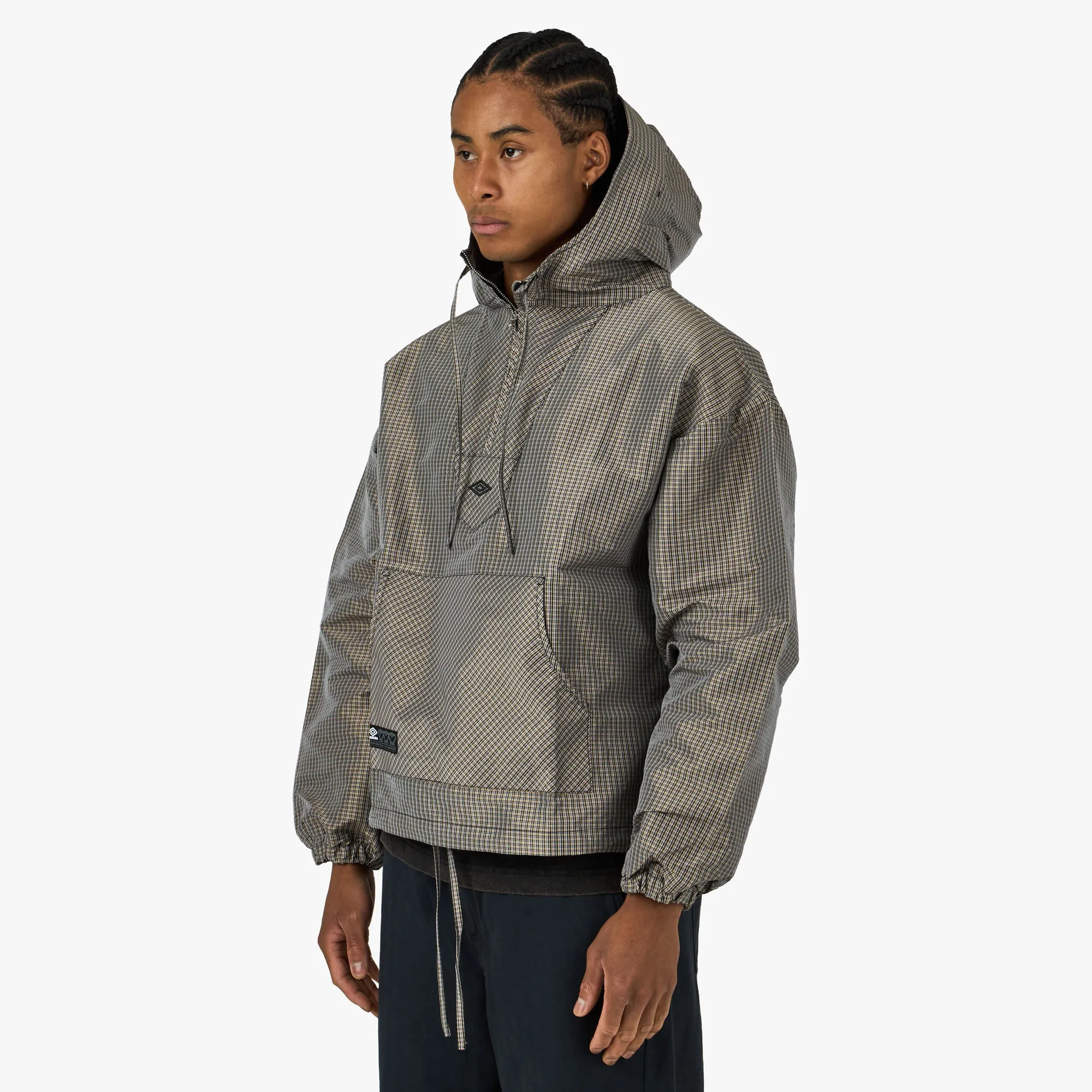 Umbro Checked Masked Anorak Beige / Black sold by Livestock product image thumbnail 2