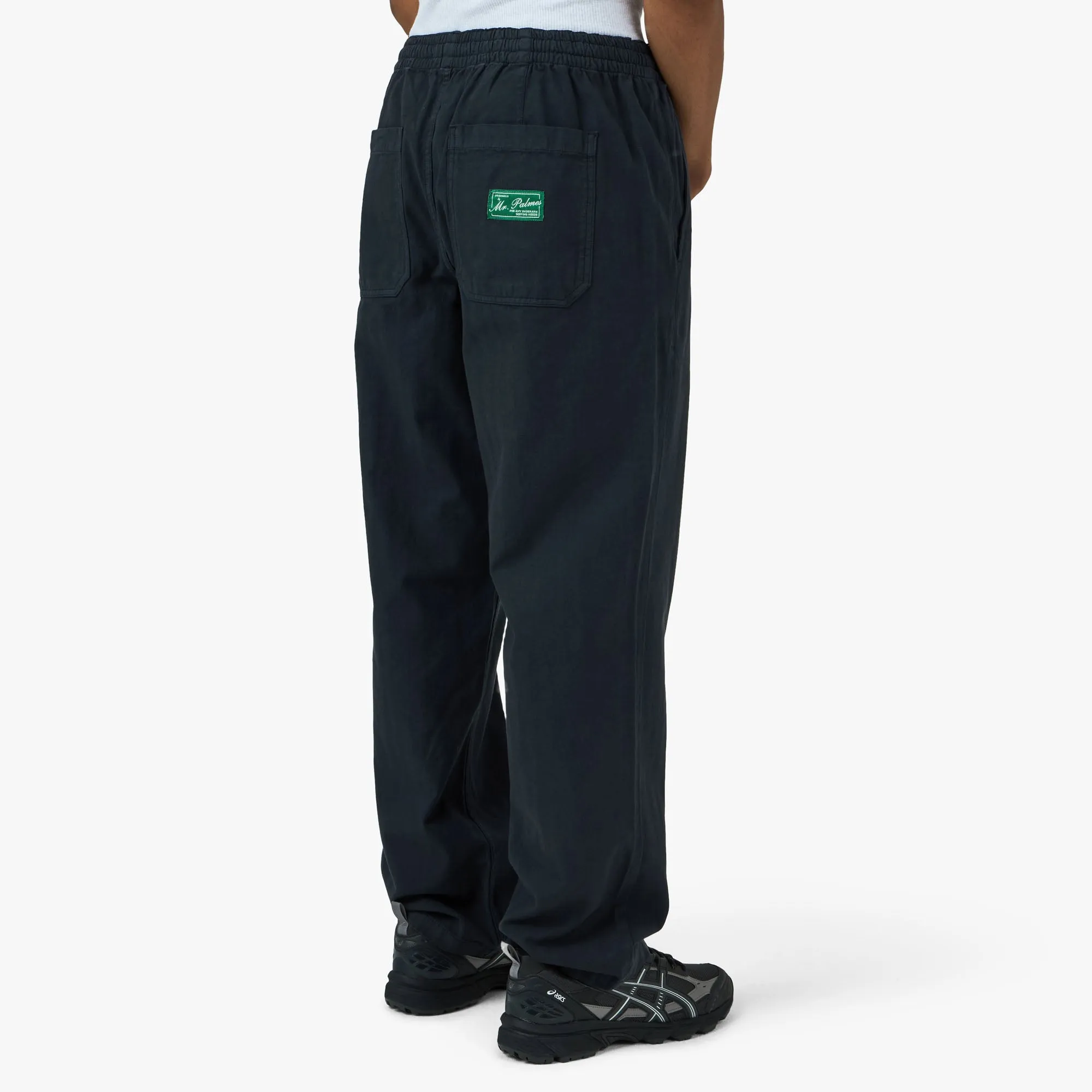 Palmes Lucien Herringbone Trousers Black sold by Livestock product image thumbnail 3