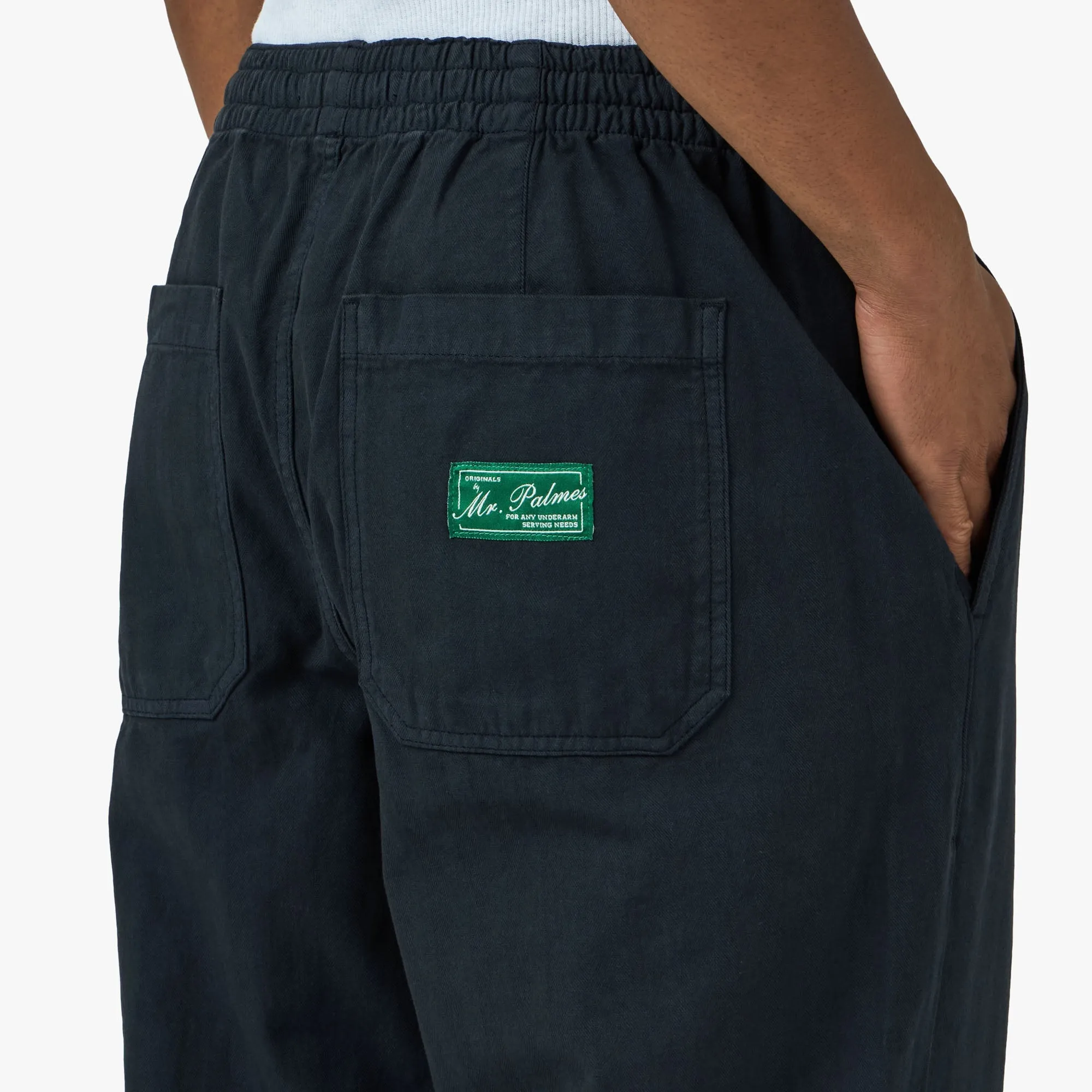 Palmes Lucien Herringbone Trousers Black sold by Livestock product image thumbnail 5