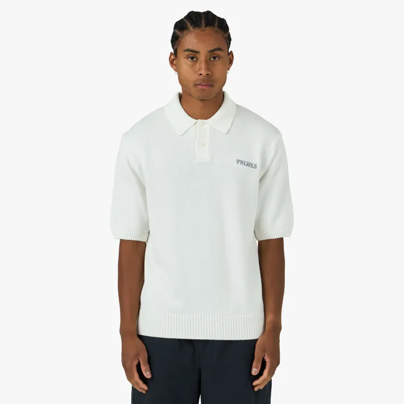 Palmes Knit Polo Off-White made by Palmes