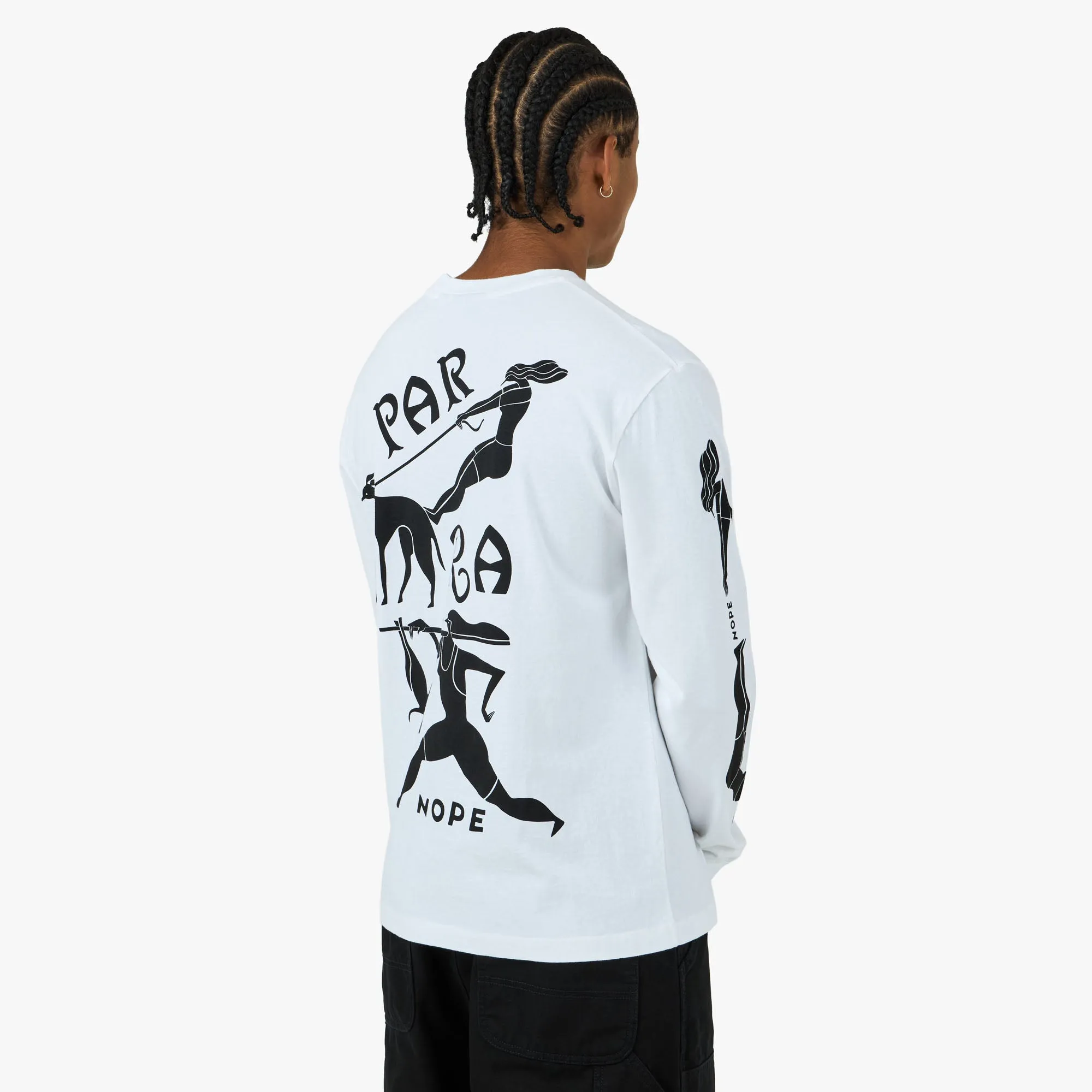by Parra Dog Training Longsleeve T-Shirt White sold by Livestock product image thumbnail 3