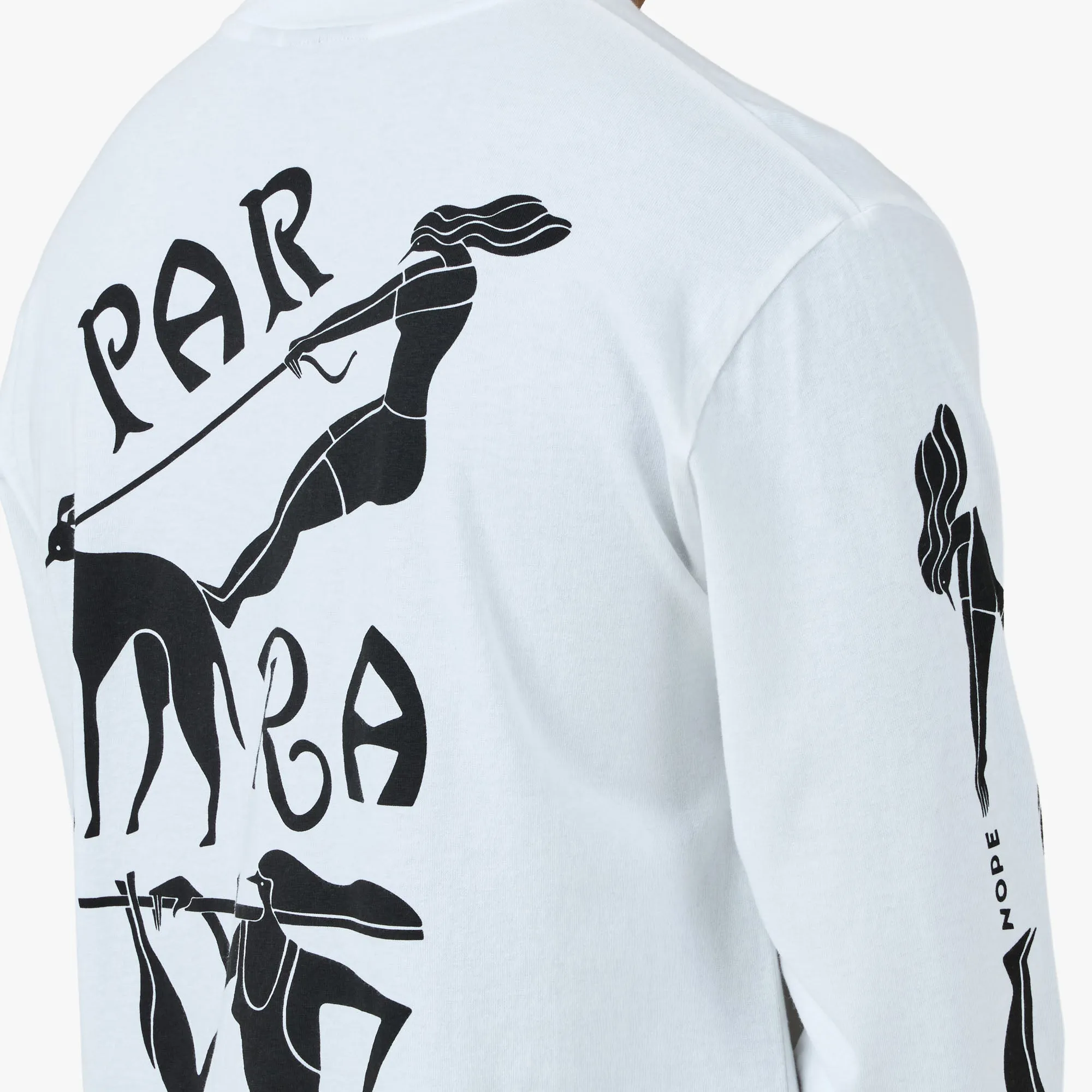 by Parra Dog Training Longsleeve T-Shirt White sold by Livestock product image thumbnail 5