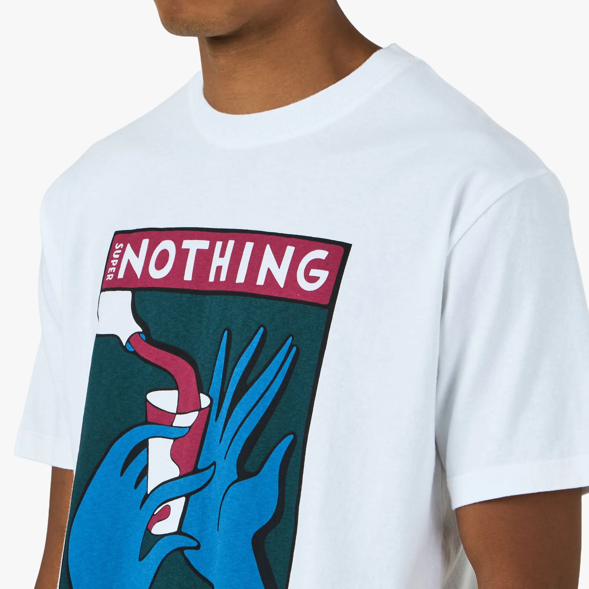 by Parra Super Nothing T-Shirt White sold by Livestock product image thumbnail 4