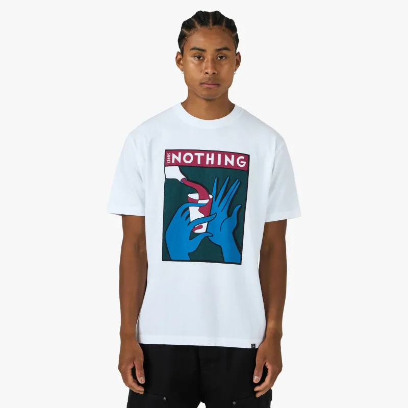 by Parra Super Nothing T-Shirt White sold by Livestock