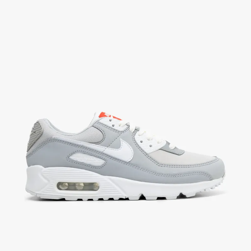 Nike Womens Air Max 90 Light Grey / White sold by Livestock