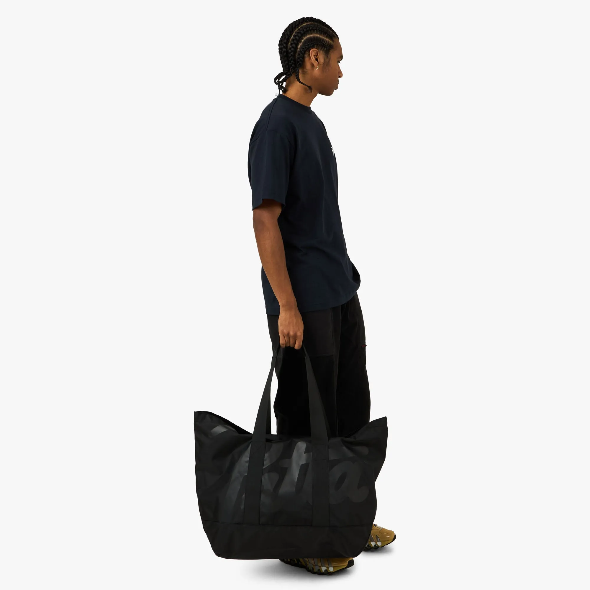 Patta Oversized Tote Bag Black sold by Livestock product image thumbnail 3