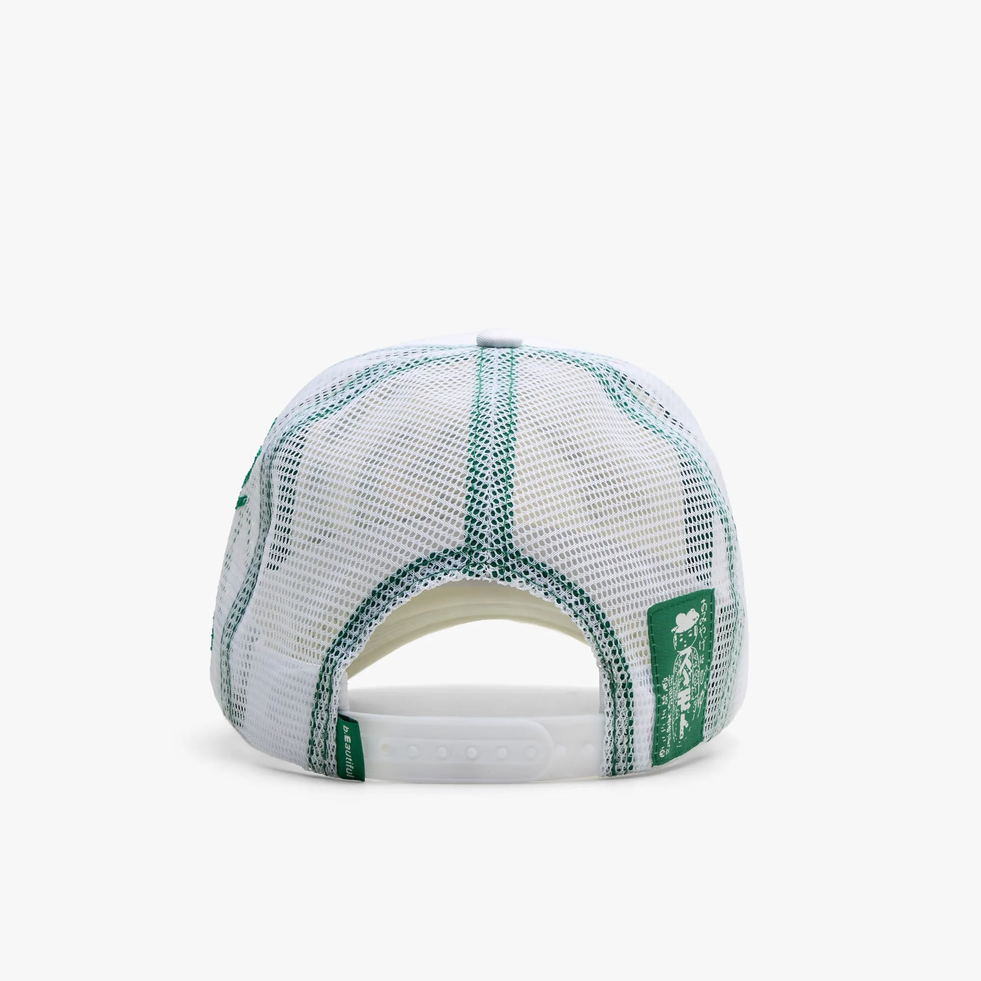 b.Eautiful b.i Foam Trucker Hat White / Green sold by Livestock product image thumbnail 4