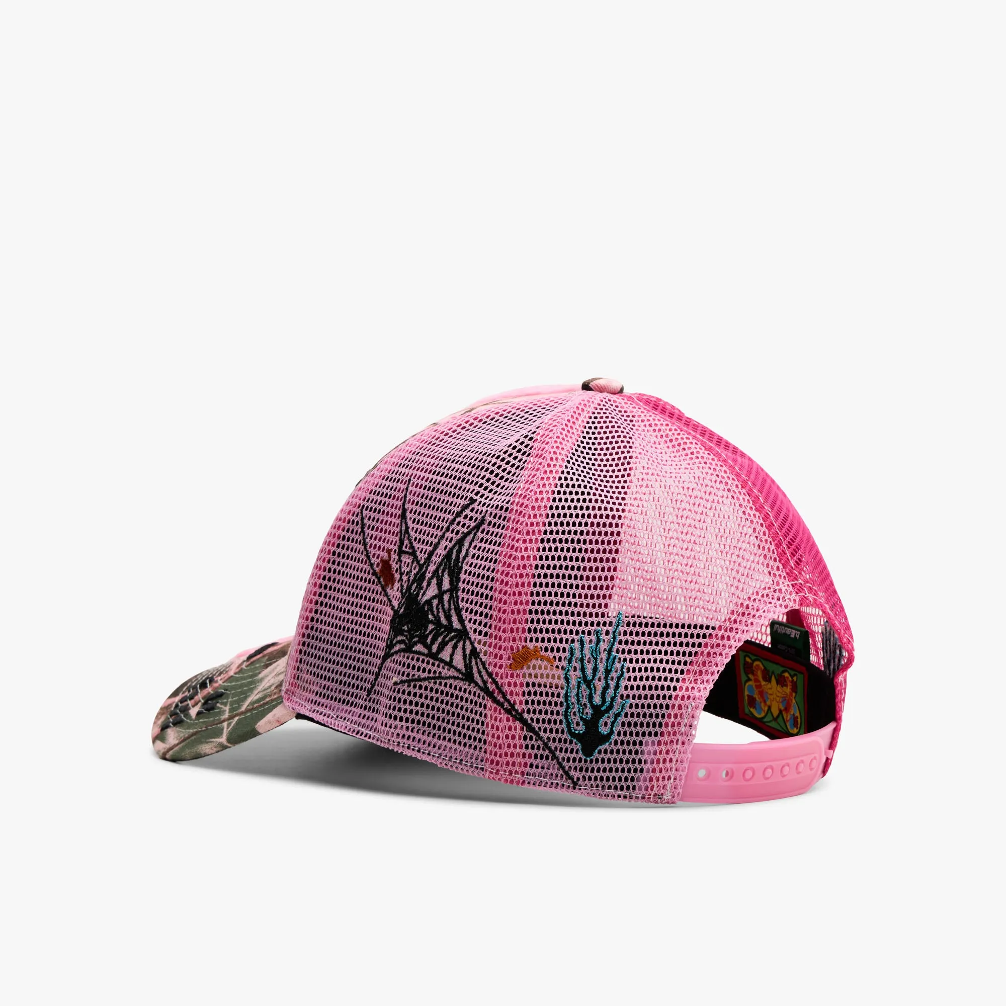 b.Eautiful Biyu Trucker Hat Pink Plush / Pink Camo sold by Livestock product image thumbnail 4