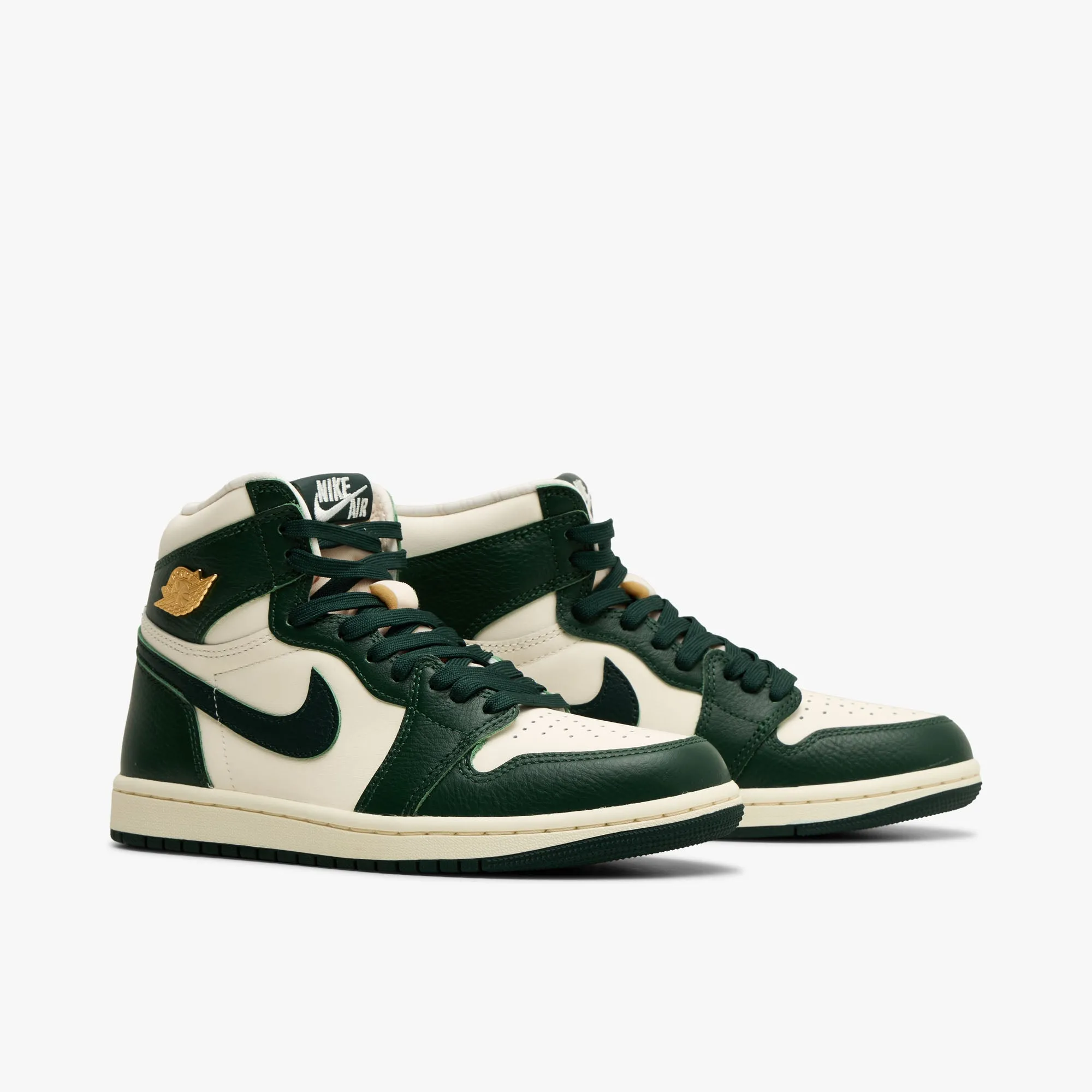 Jordan Women's 1 Retro High OG Pale Ivory / Pro Green sold by Livestock product image thumbnail 3