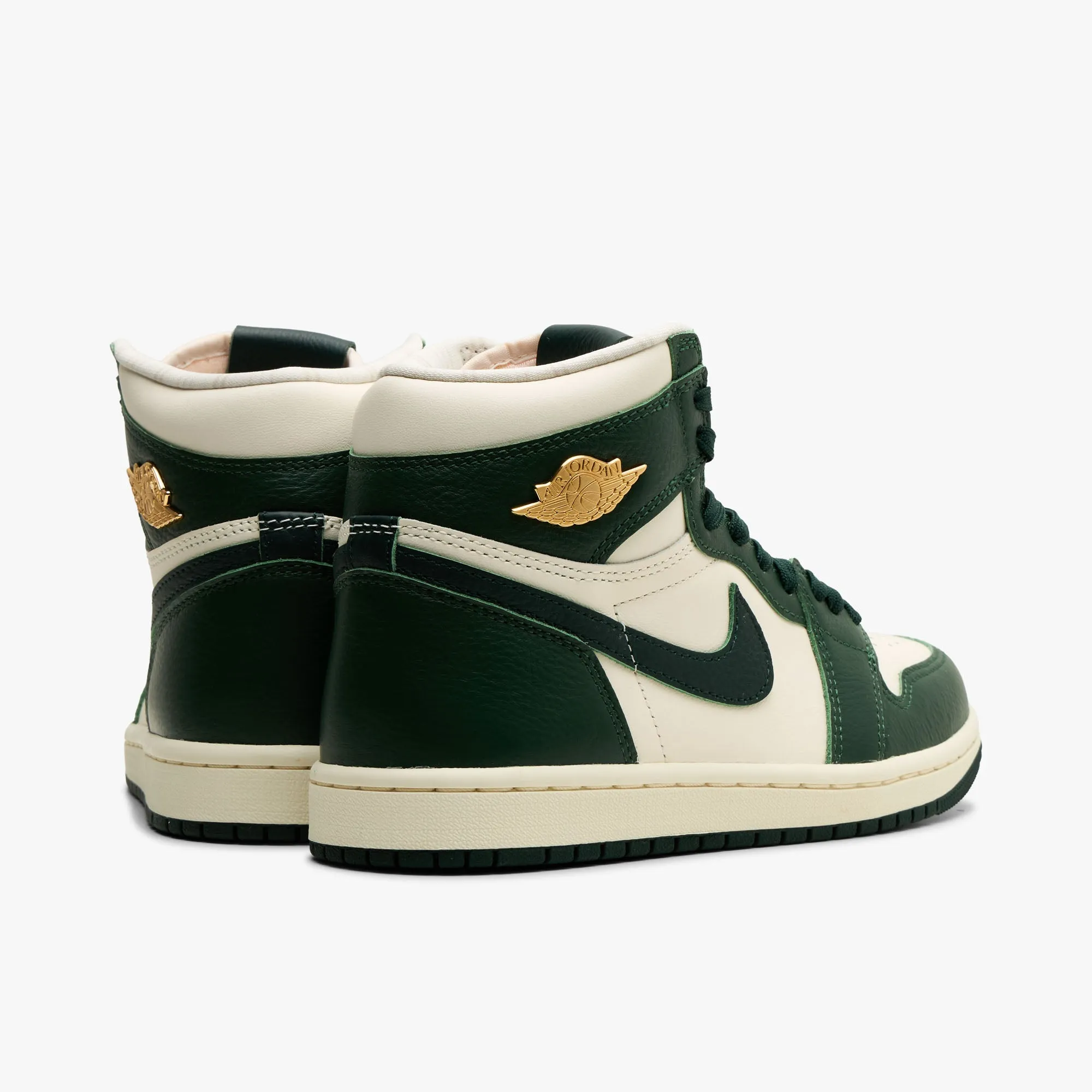 Jordan Women's 1 Retro High OG Pale Ivory / Pro Green sold by Livestock product image thumbnail 4
