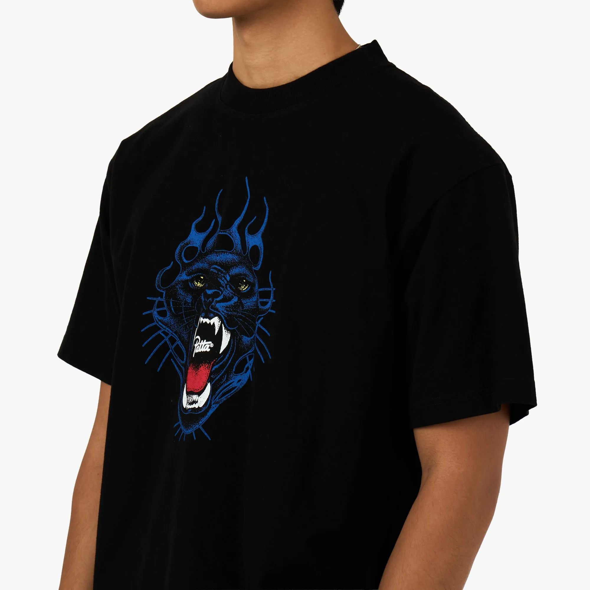 Patta Fire Panther T-Shirt Black sold by Livestock product image thumbnail 4