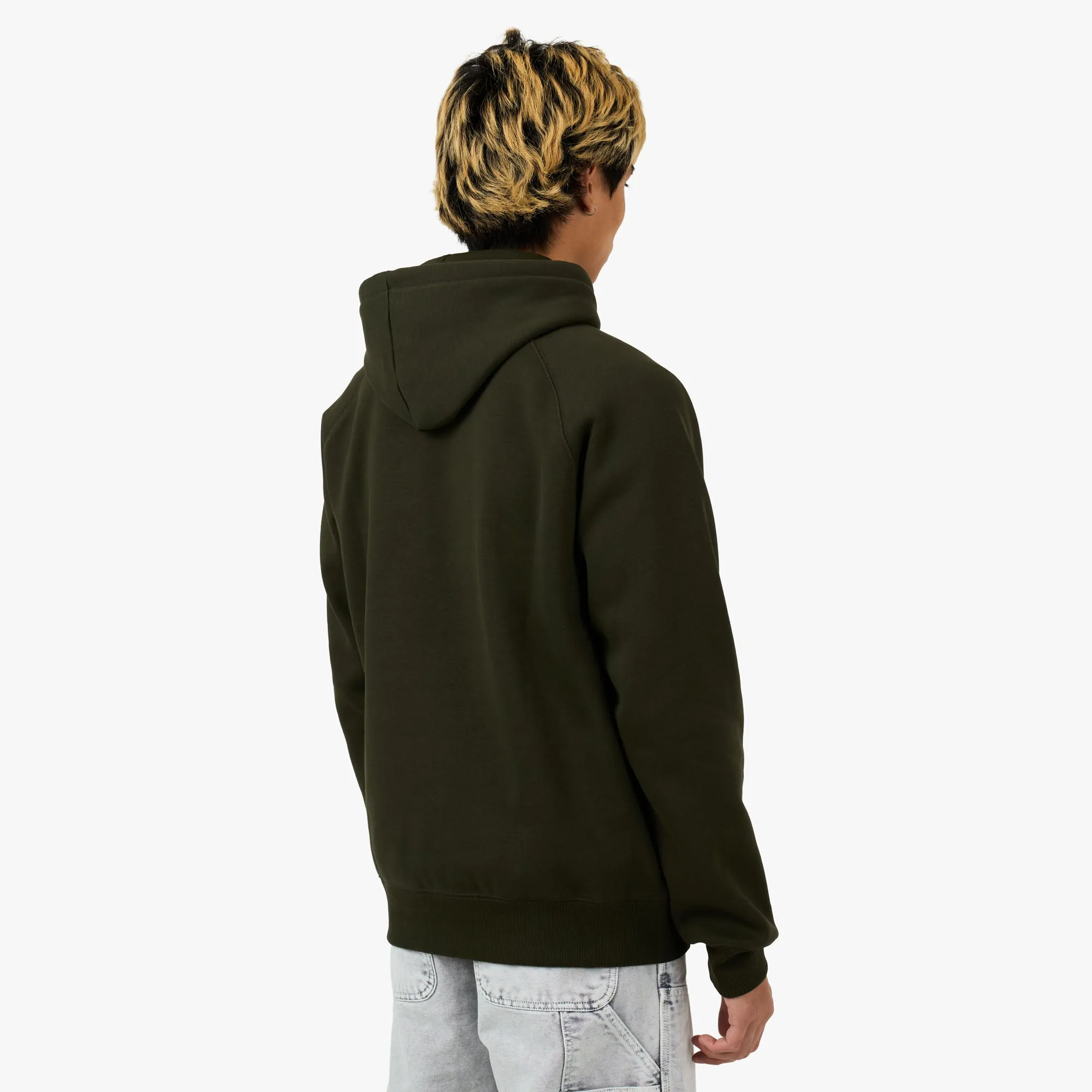 Carhartt WIP Hooded Chase Sweatshirt Olive sold by Livestock product image thumbnail 3