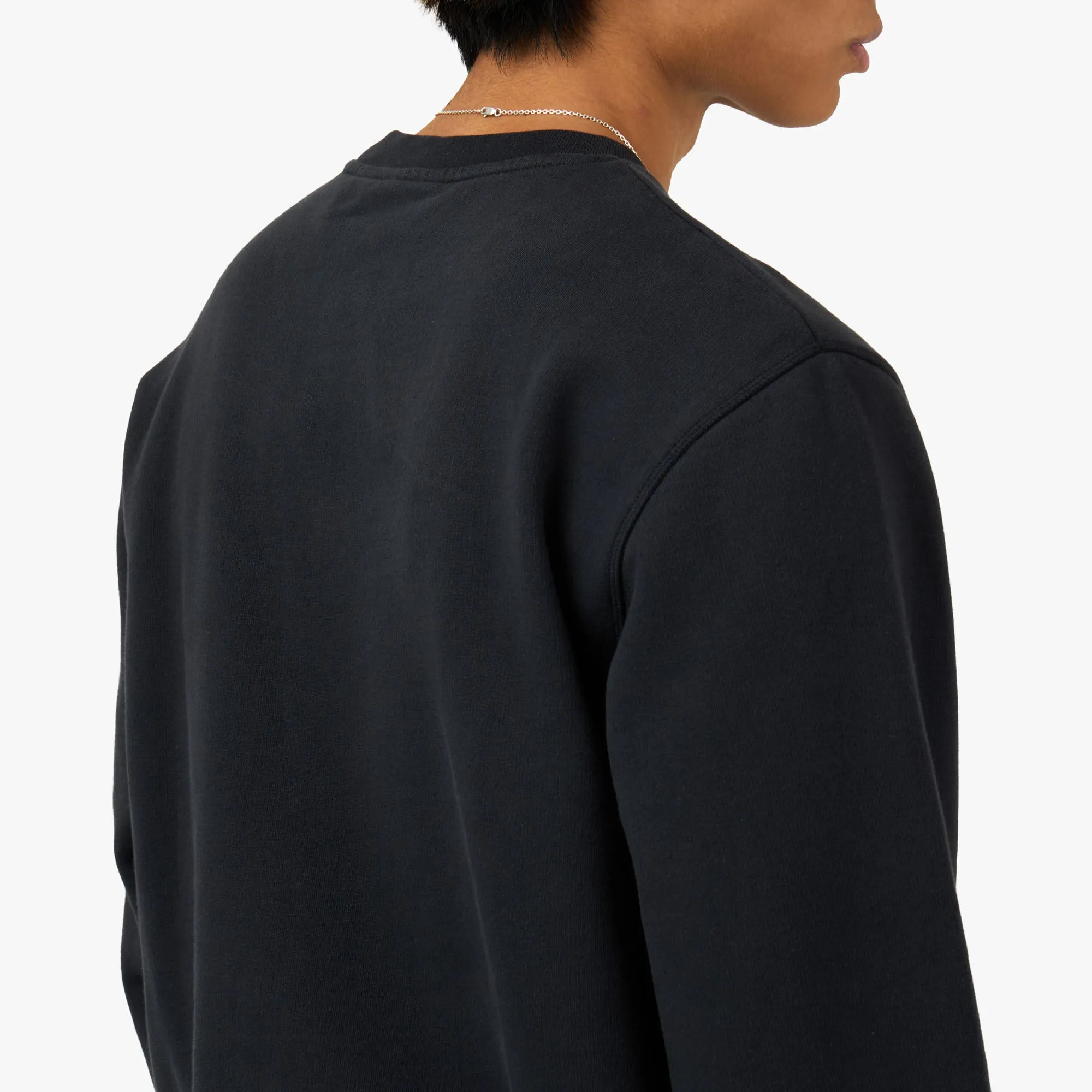 by Parra Weird Trad Logo Crewneck Sweatshirt Dark Navy sold by Livestock product image thumbnail 5