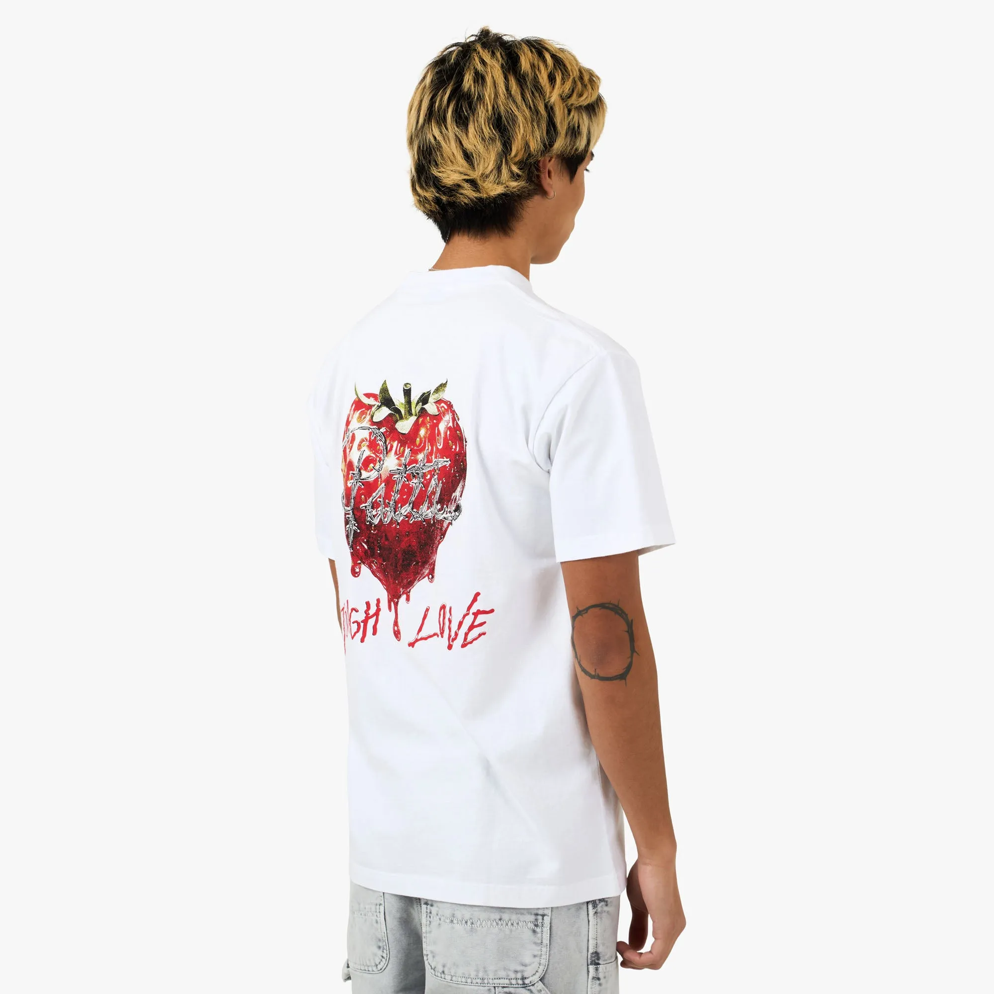 Patta Tough Love T-Shirt White sold by Livestock product image thumbnail 3