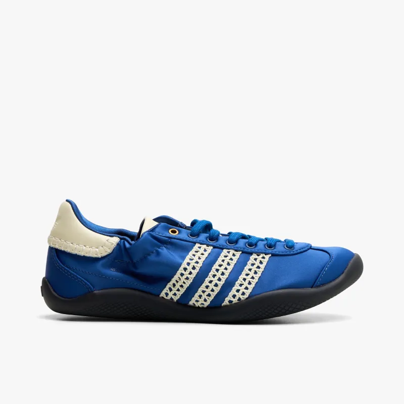 adidas x Wales Bonner Karintha Lo Satin Blue / Cream White sold by Livestock