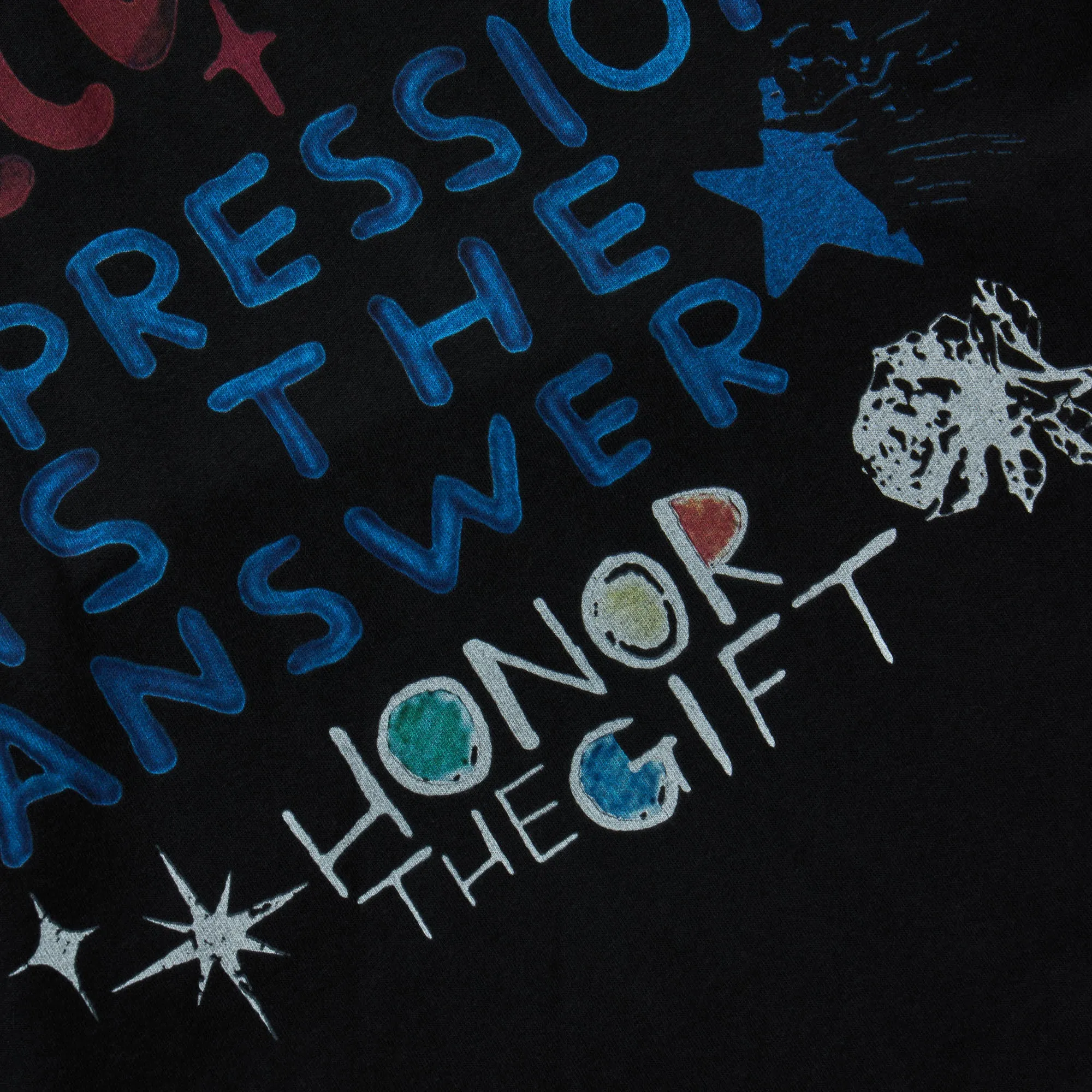 Honor The Gift Creative Activities T-Shirt / Black sold by Livestock product image thumbnail 3