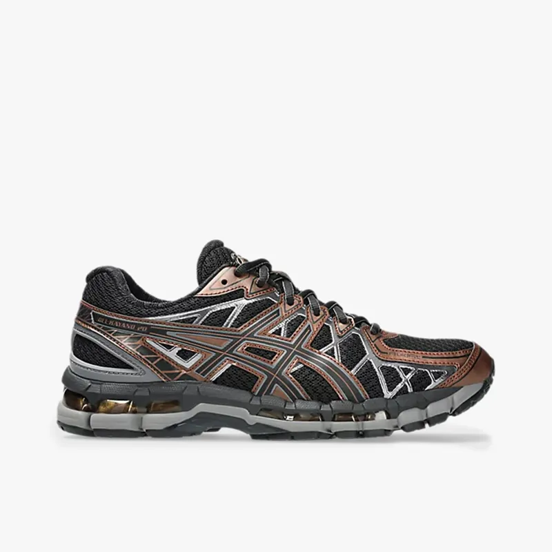 ASICS GEL-Kayano 20 Black / Reddish Brown sold by Livestock