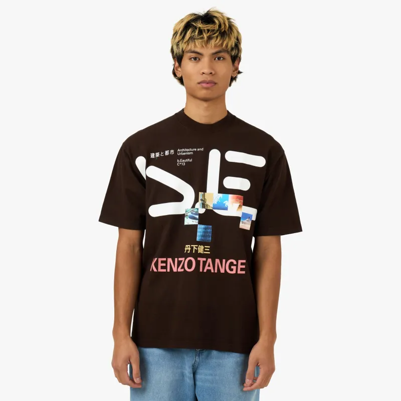 b.Eautiful Tange Issue T-Shirt Chocolate sold by Livestock