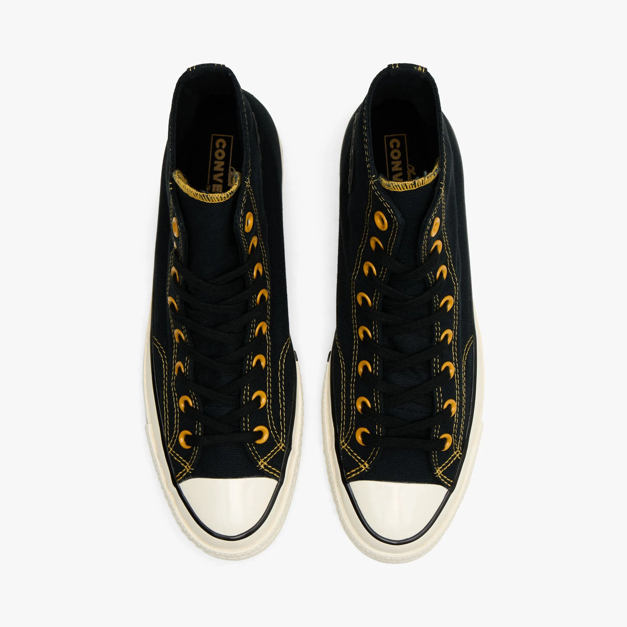 Converse Chuck 70 GORE-TEX Hi Black / Sunny Angle sold by Livestock product image thumbnail 5
