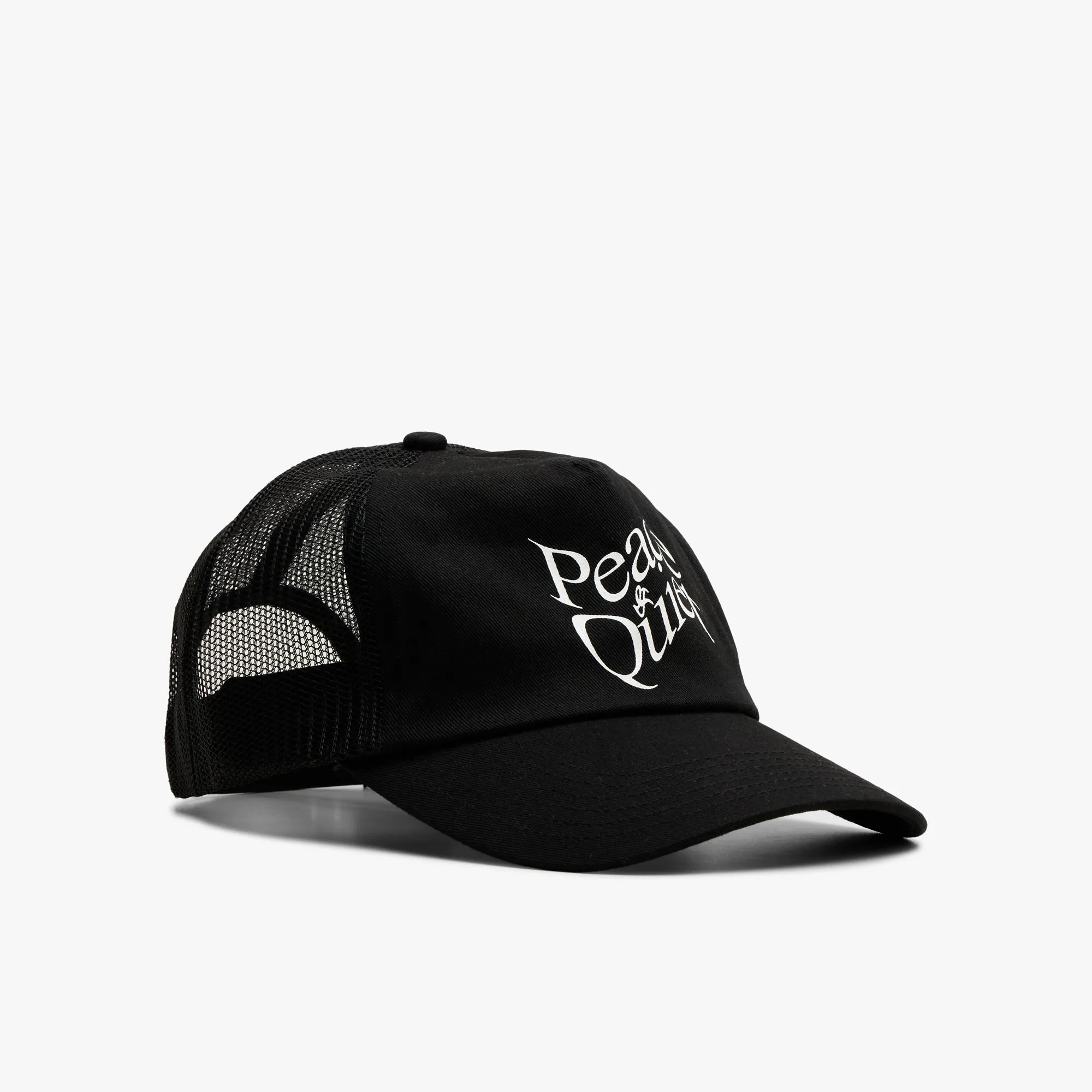 Museum Of Peace & Quiet Warped Trucker Hat Black sold by Livestock