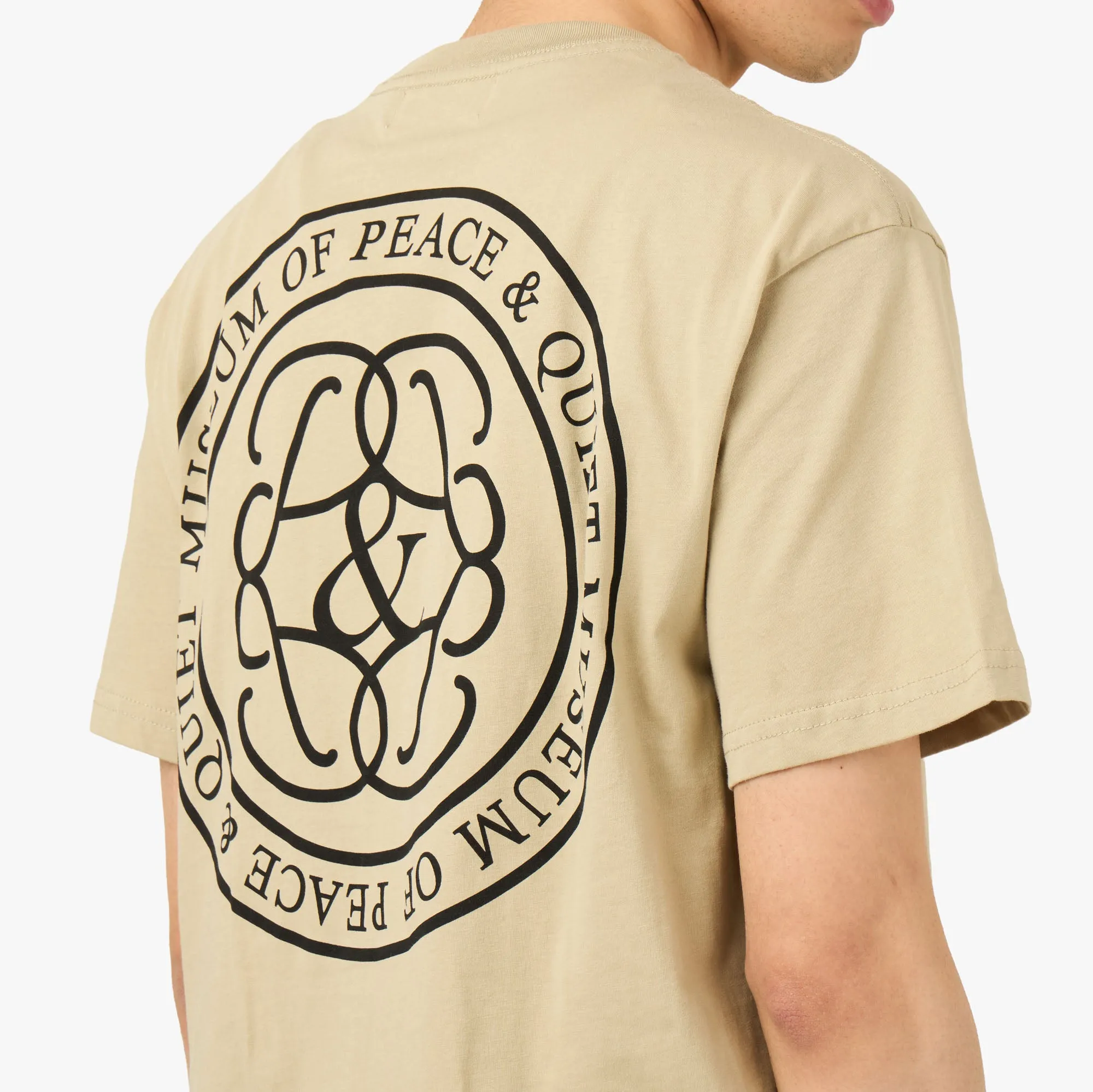 Museum Of Peace & Quiet Symbol T-shirt Tan sold by Livestock product image thumbnail 5