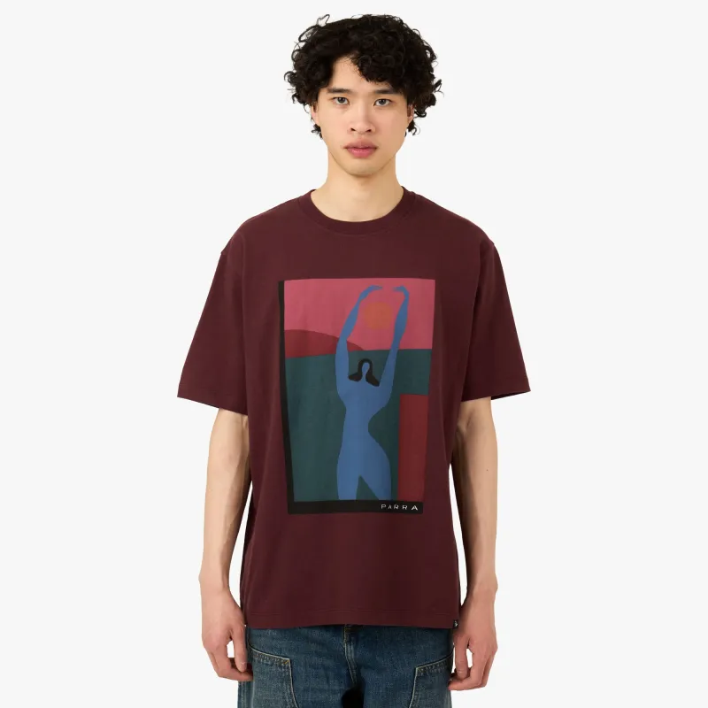 by Parra Protect The Sun Dark Burgundy made by by Parra