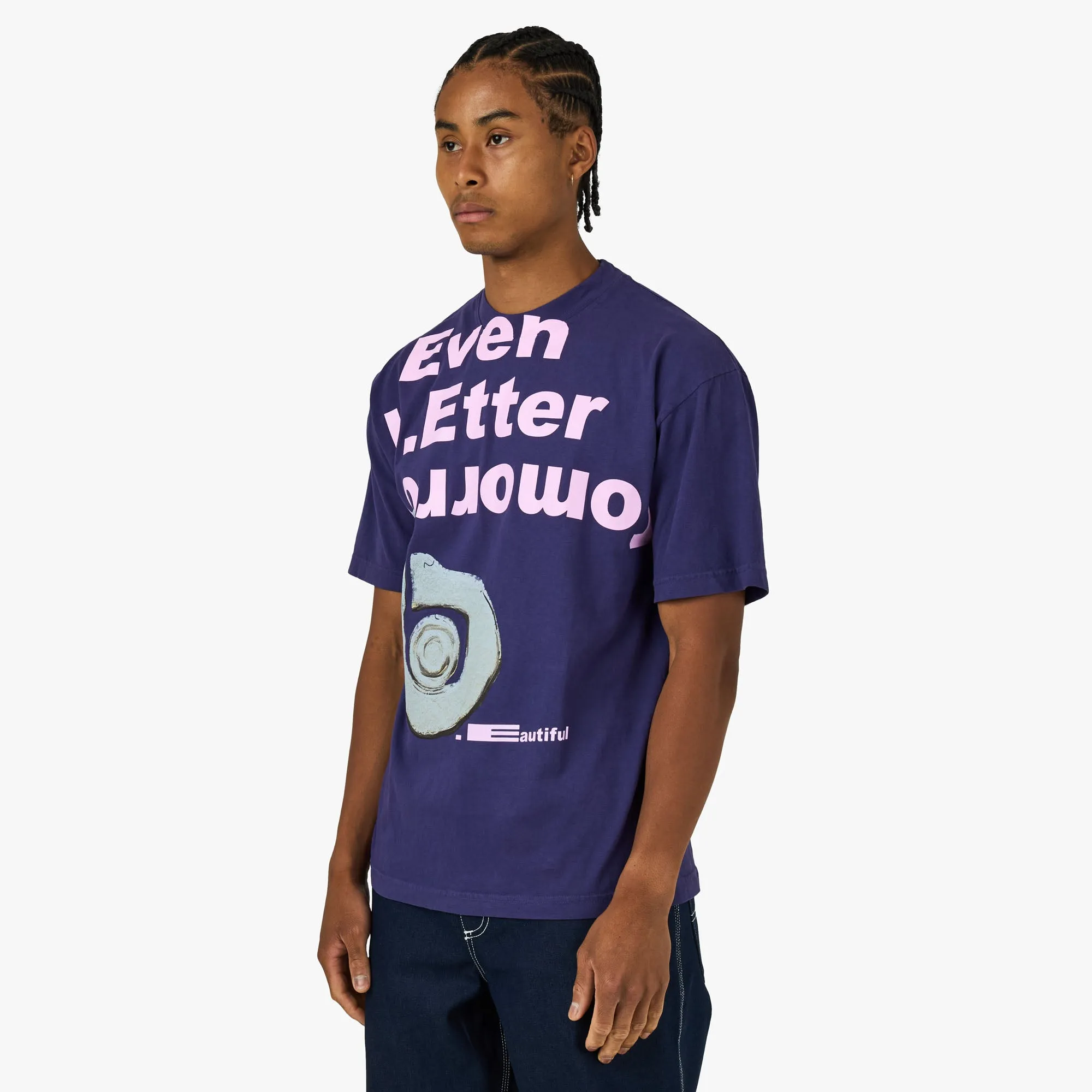 b.Eautiful Even Better Tomorrow T-Shirt Purple sold by Livestock product image thumbnail 2