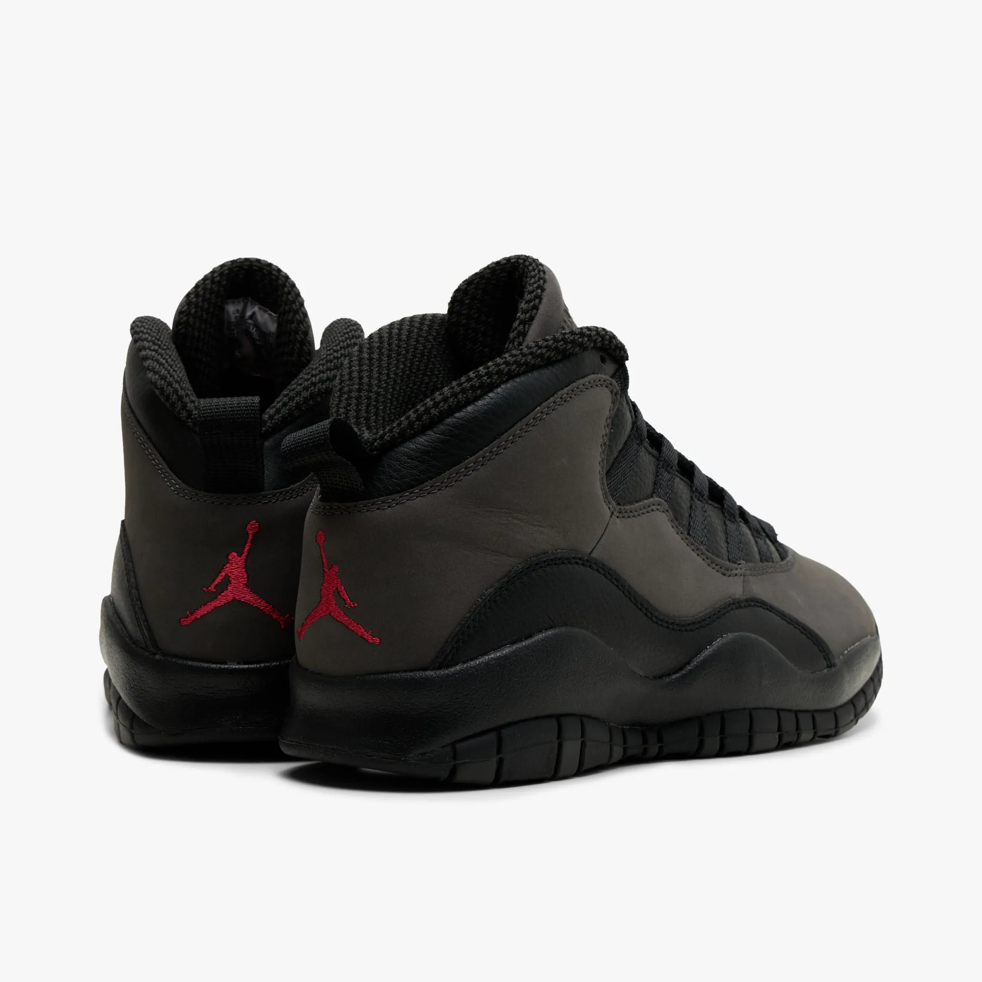 Jordan 10 Retro "Shadow" Charred Grey / True Red - Black sold by Livestock product image thumbnail 4