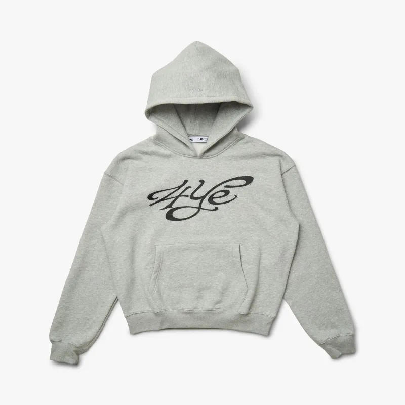 4YE Signature Rhinestone Hoodie Light Heather Grey sold by Livestock