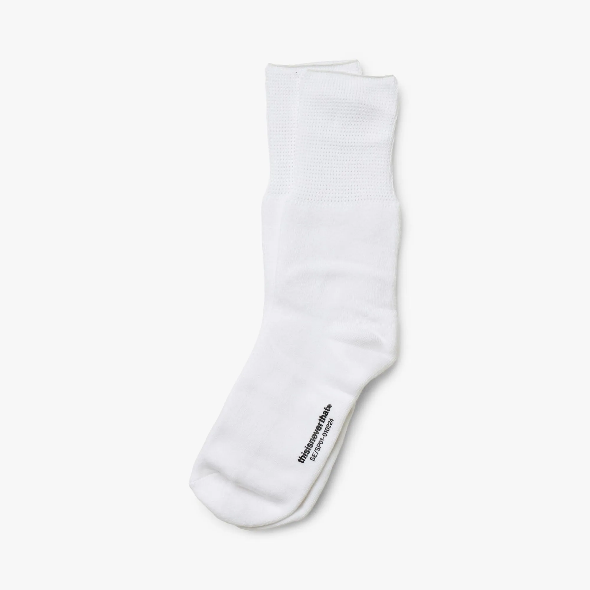 thisisneverthat Soft Socks 2Pack White sold by Livestock product image thumbnail 3