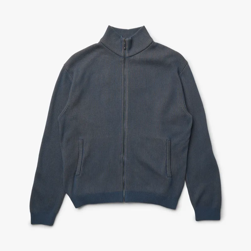 thisisneverthat Full Zip Cardigan Slate sold by Livestock