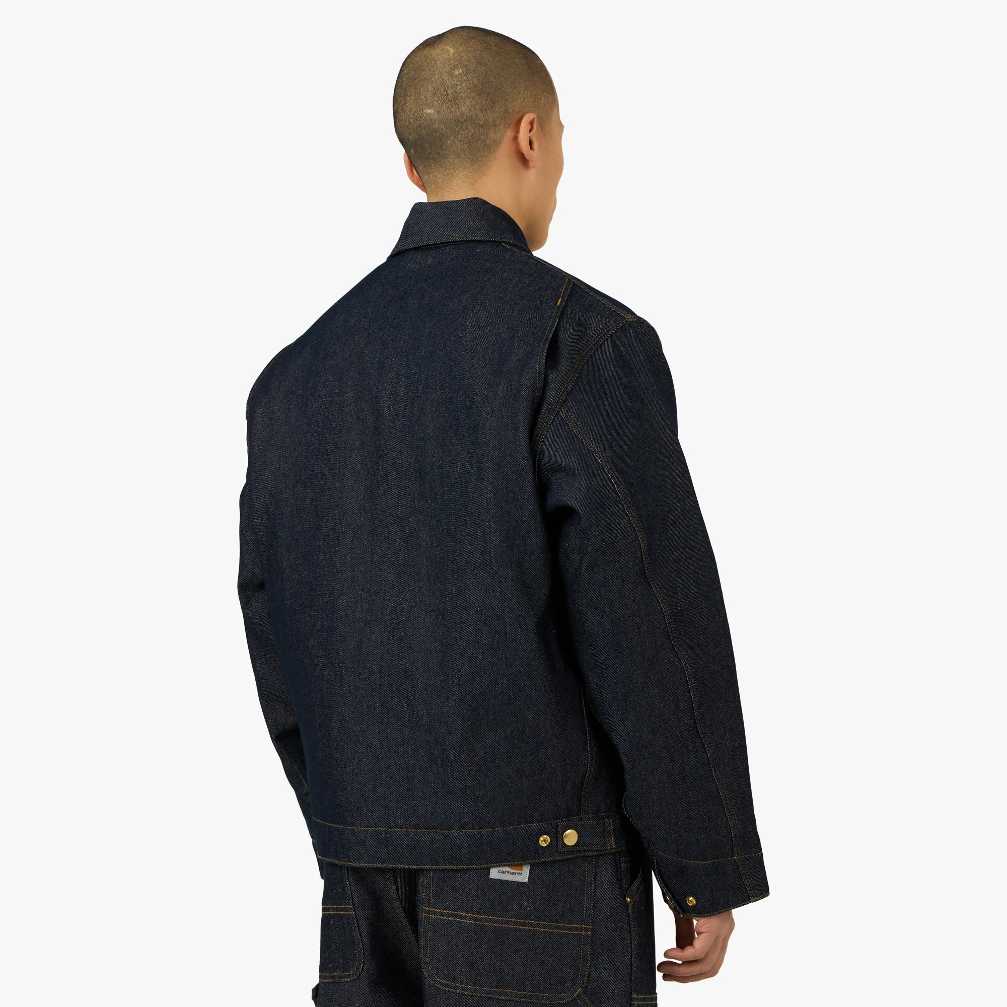 Carhartt WIP OG Detroit Jacket Blue / Rigid sold by Livestock product image thumbnail 2