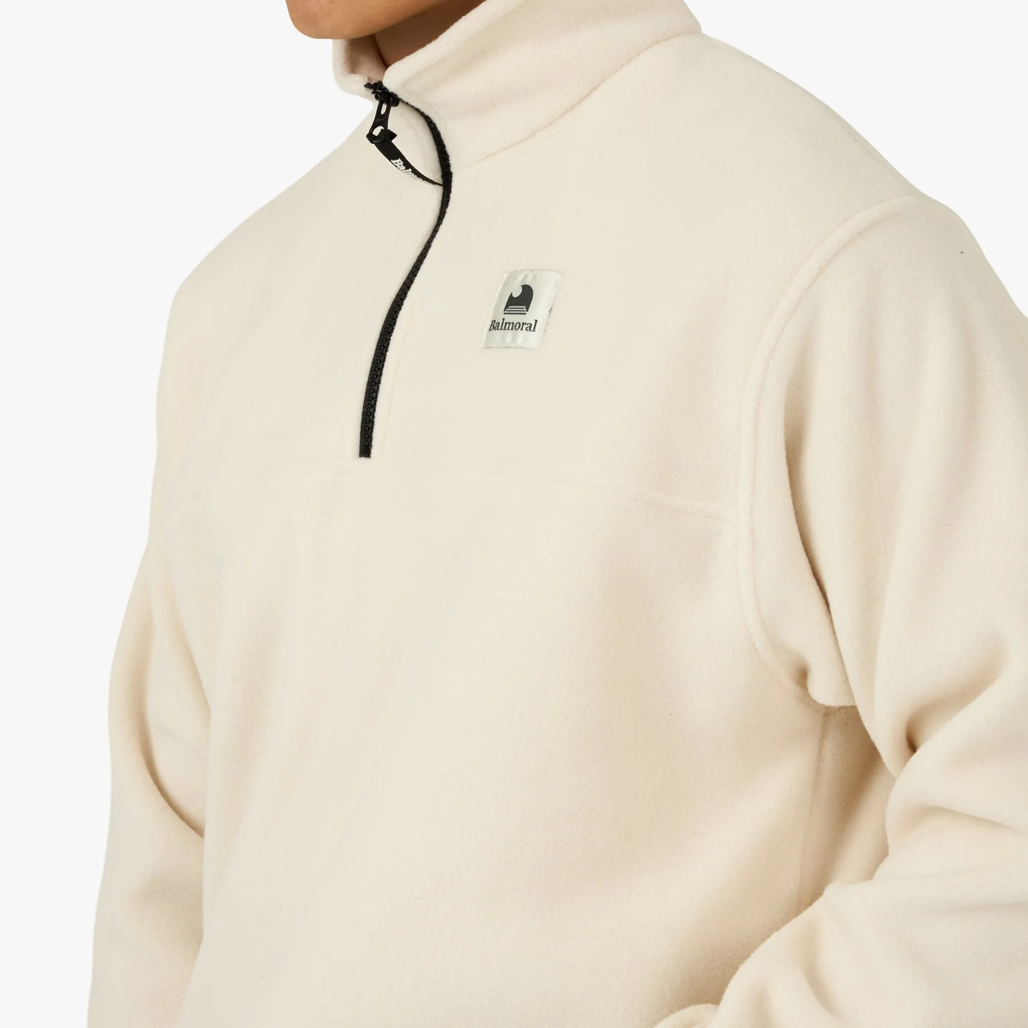 Balmoral Courcelle 1/4 Zip Off-White sold by Livestock product image thumbnail 4