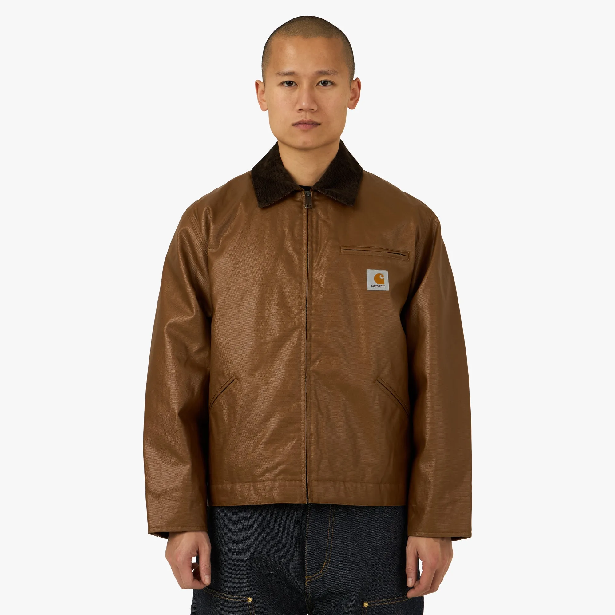 Carhartt WIP OG Dean Jacket Hamilton Brown sold by Livestock