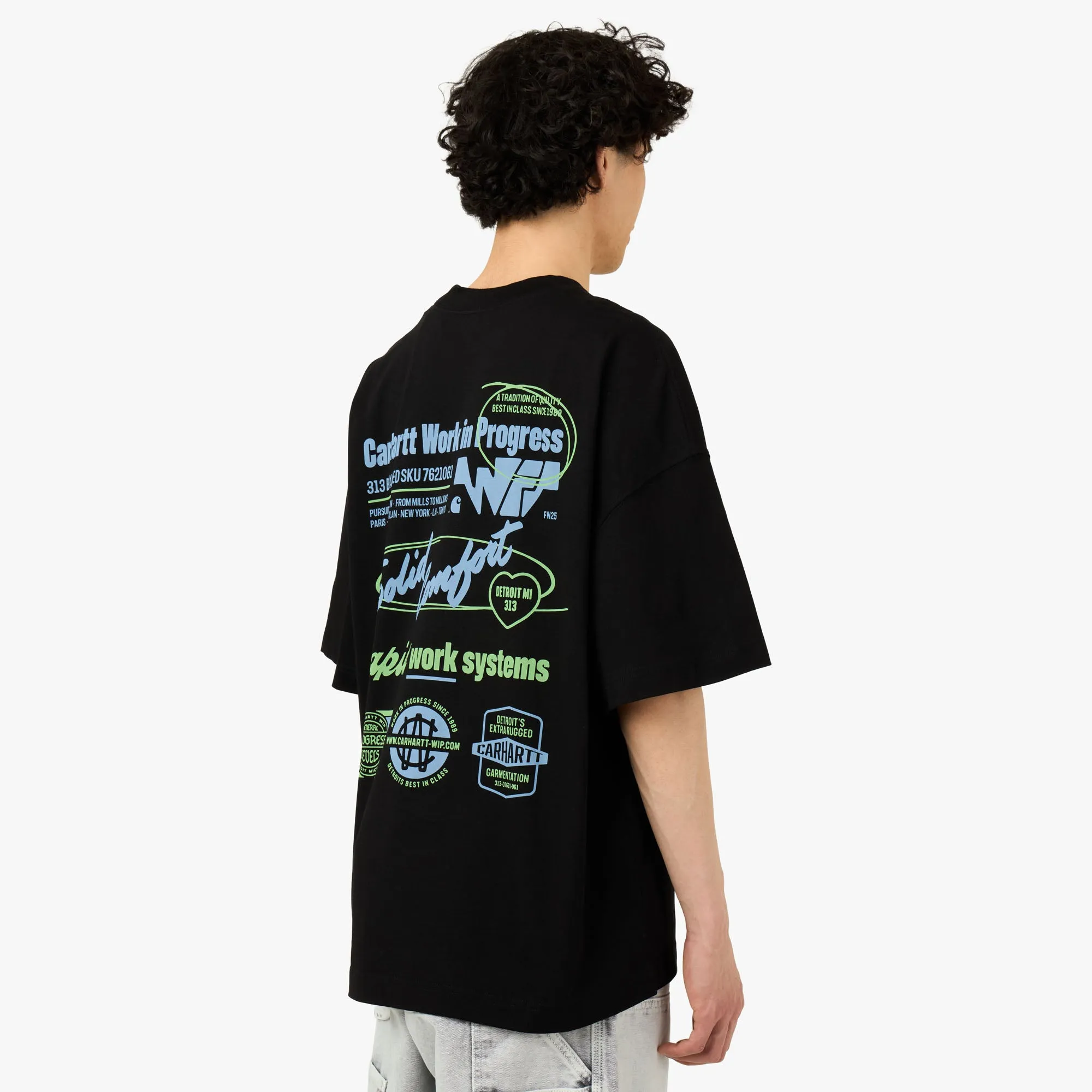 Carhartt WIP Networks T-Shirt Black sold by Livestock