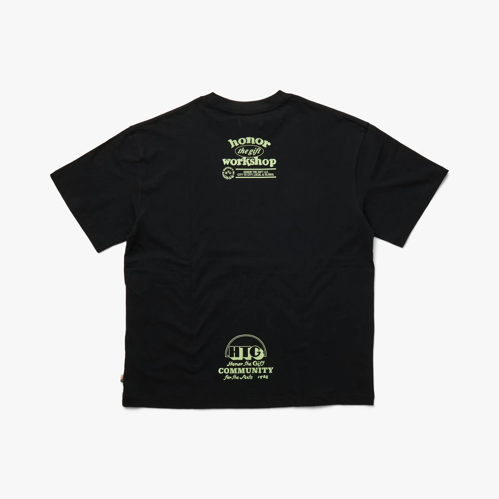 Honor The Gift Why Not T-Shirt / Black sold by Livestock product image thumbnail 2