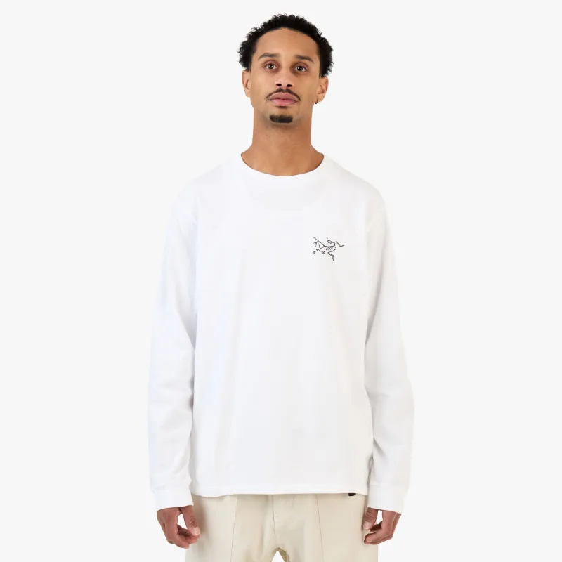 Arc'teryx Kragg Cotton LS White Light/Black sold by Livestock