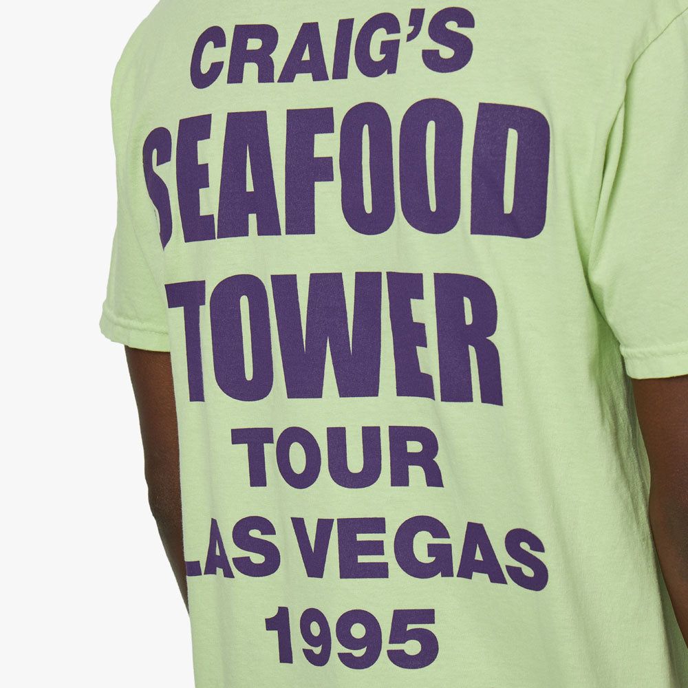 Cold World Frozen Goods Seafood Tower T-shirt / Celadon sold by Livestock product image thumbnail 5