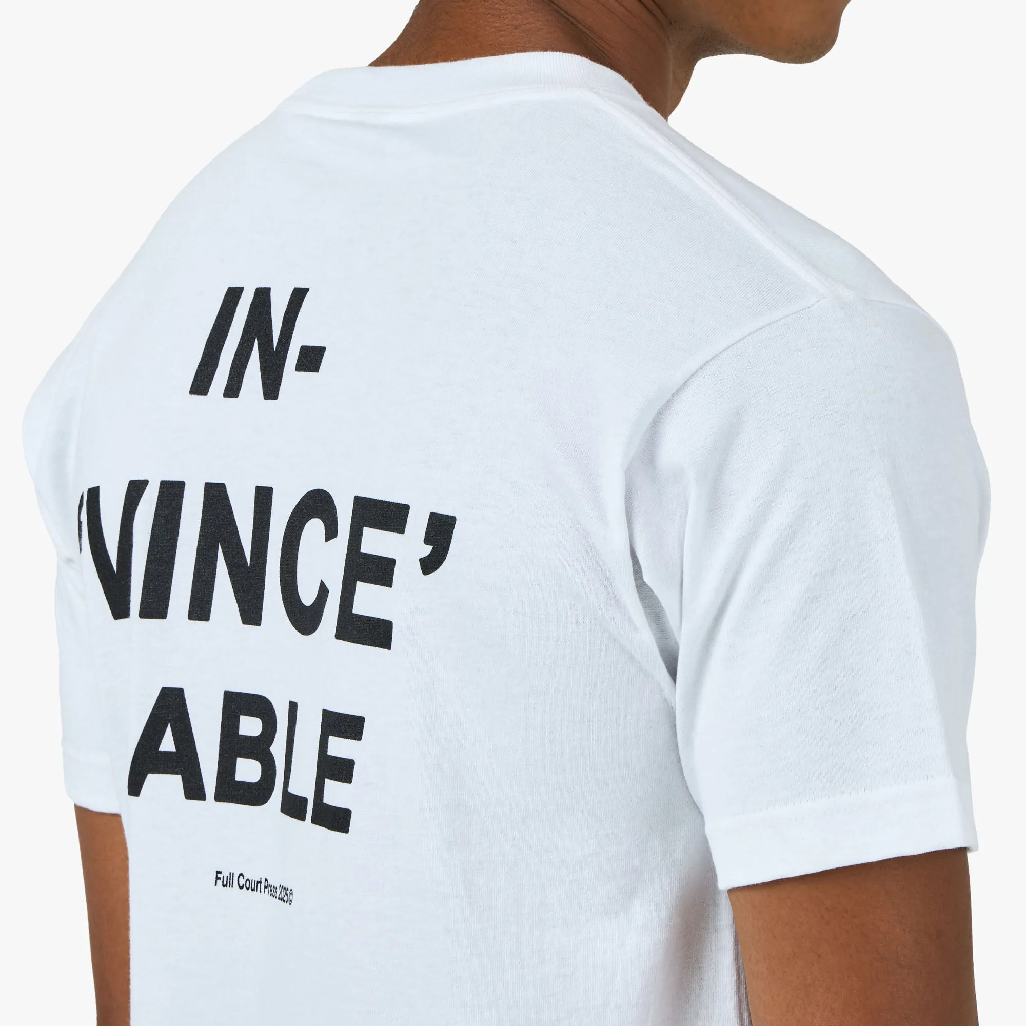 Full Court Press Carter T-shirt White sold by Livestock product image thumbnail 5