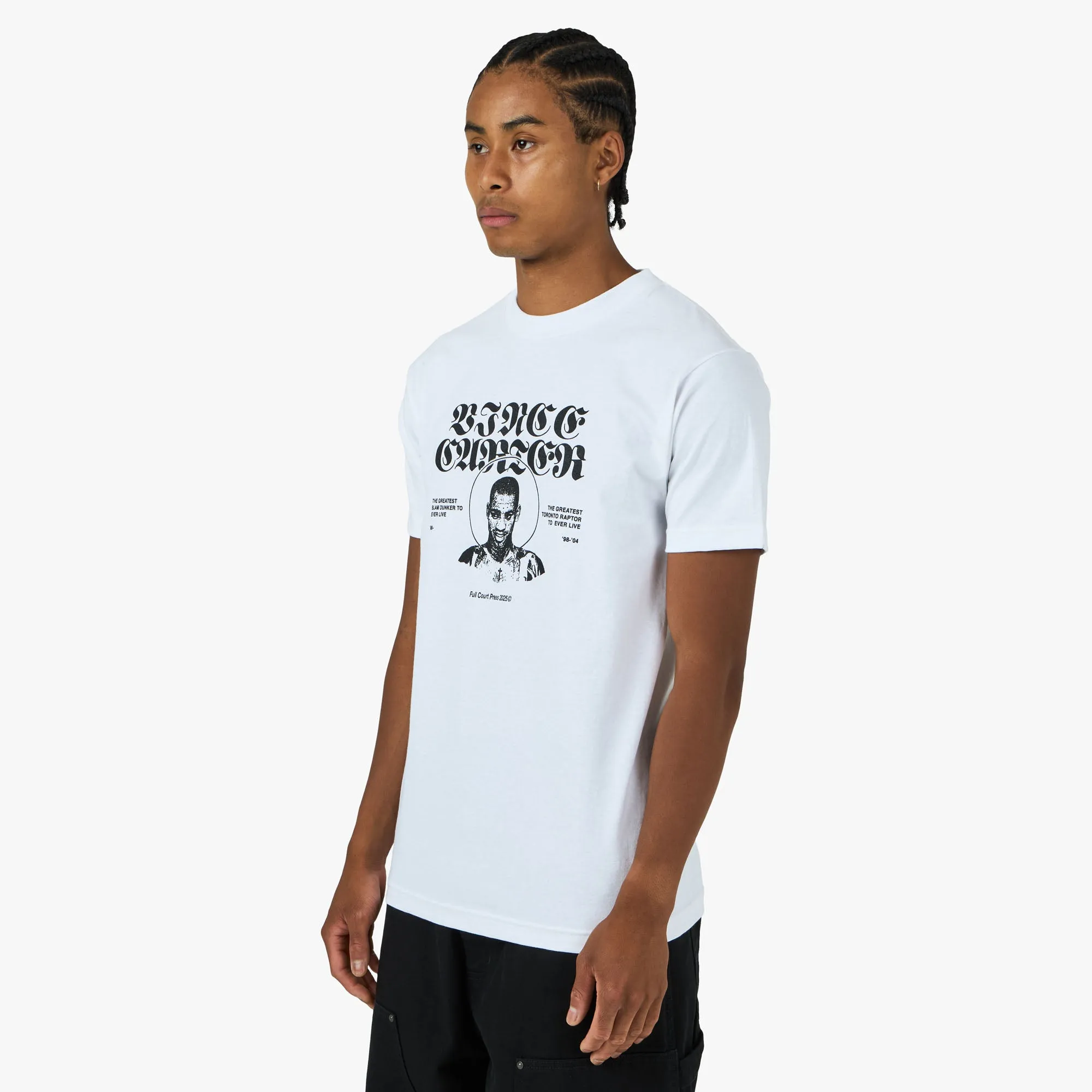 Full Court Press Carter T-shirt White sold by Livestock product image thumbnail 2